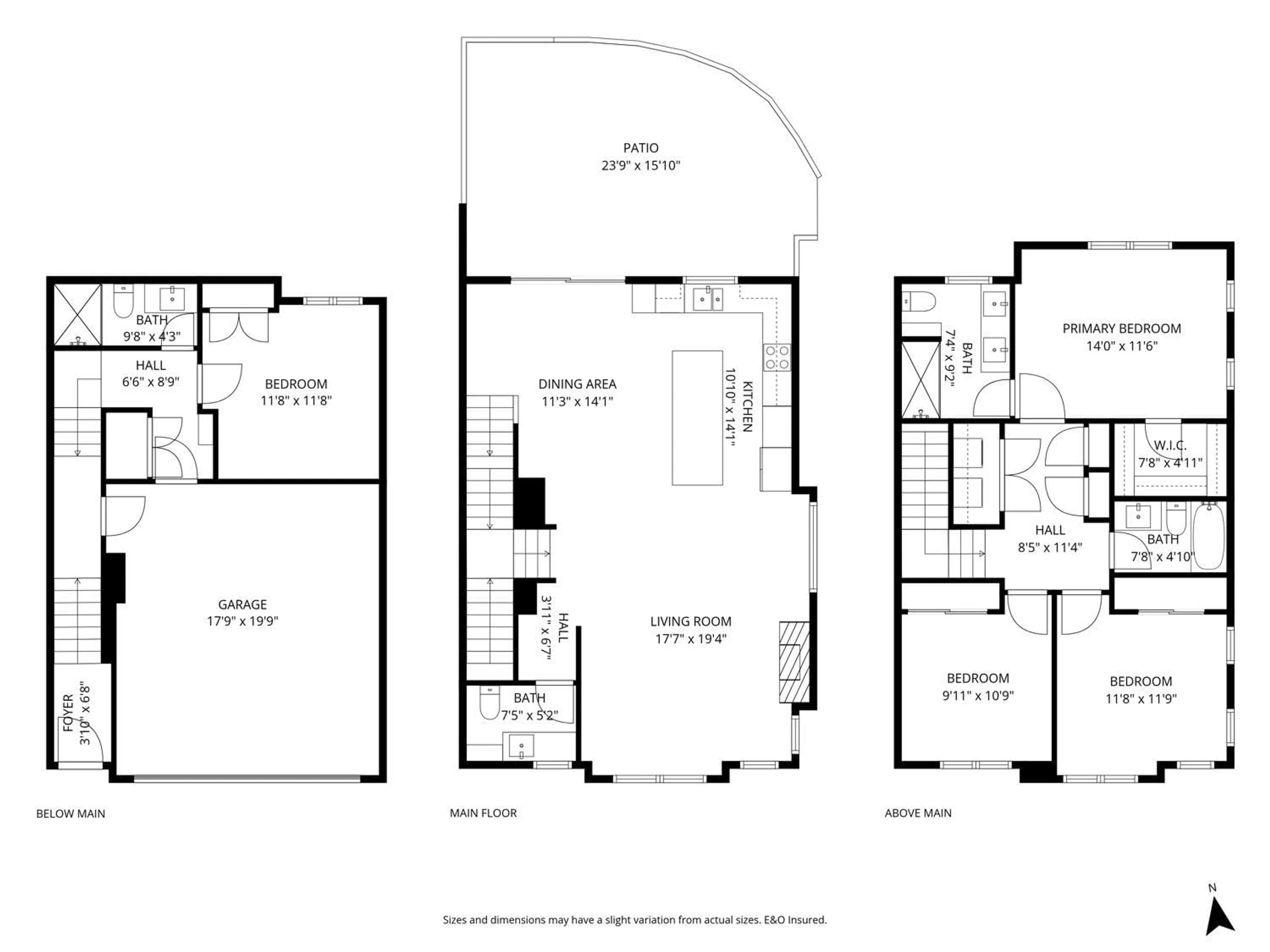 Floor plan for 19 - 34825 DELAIR ROAD, Abbotsford British Columbia V2S2E1
