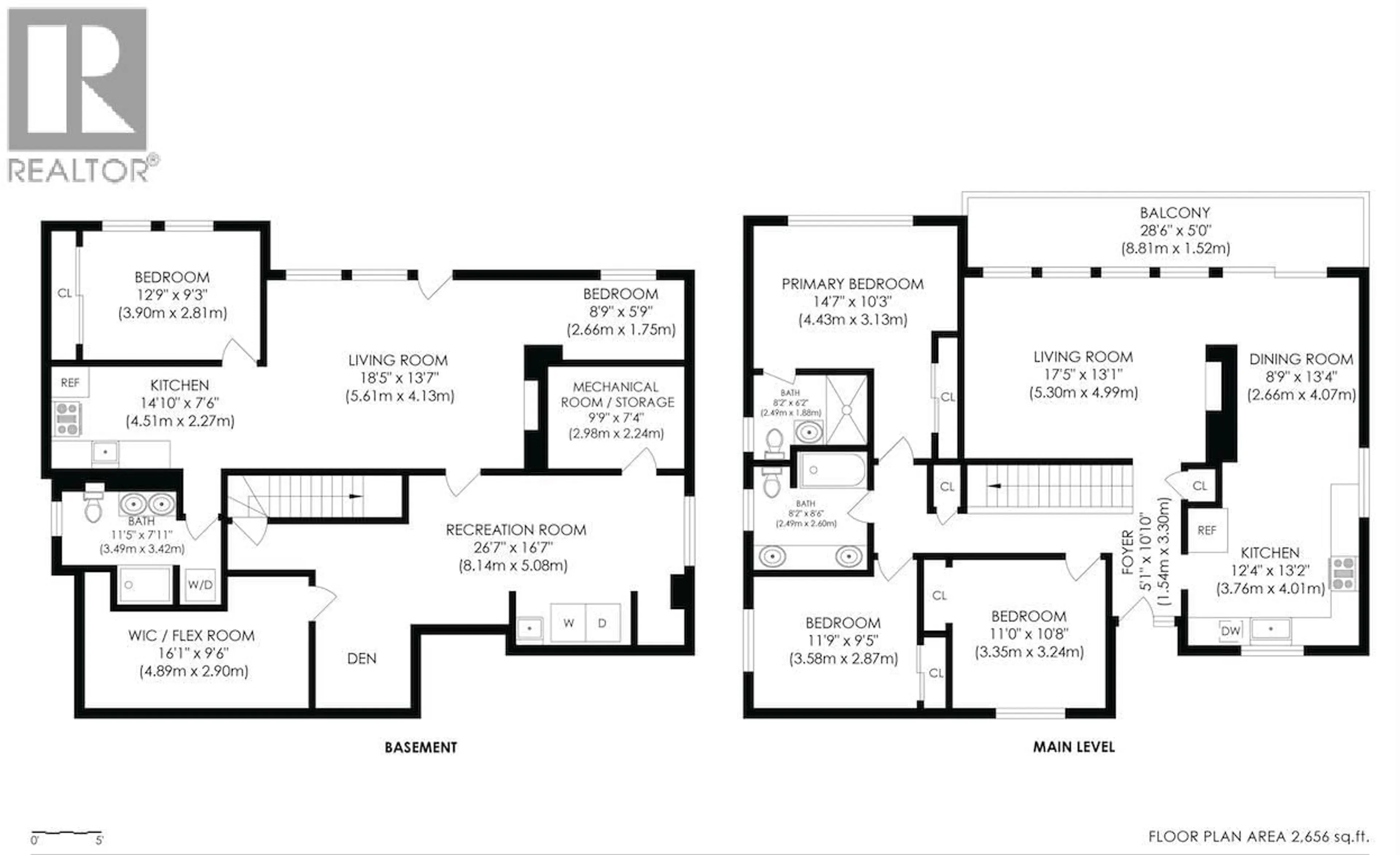 Floor plan for 637 ALPINE COURT, North Vancouver British Columbia V7R2L7