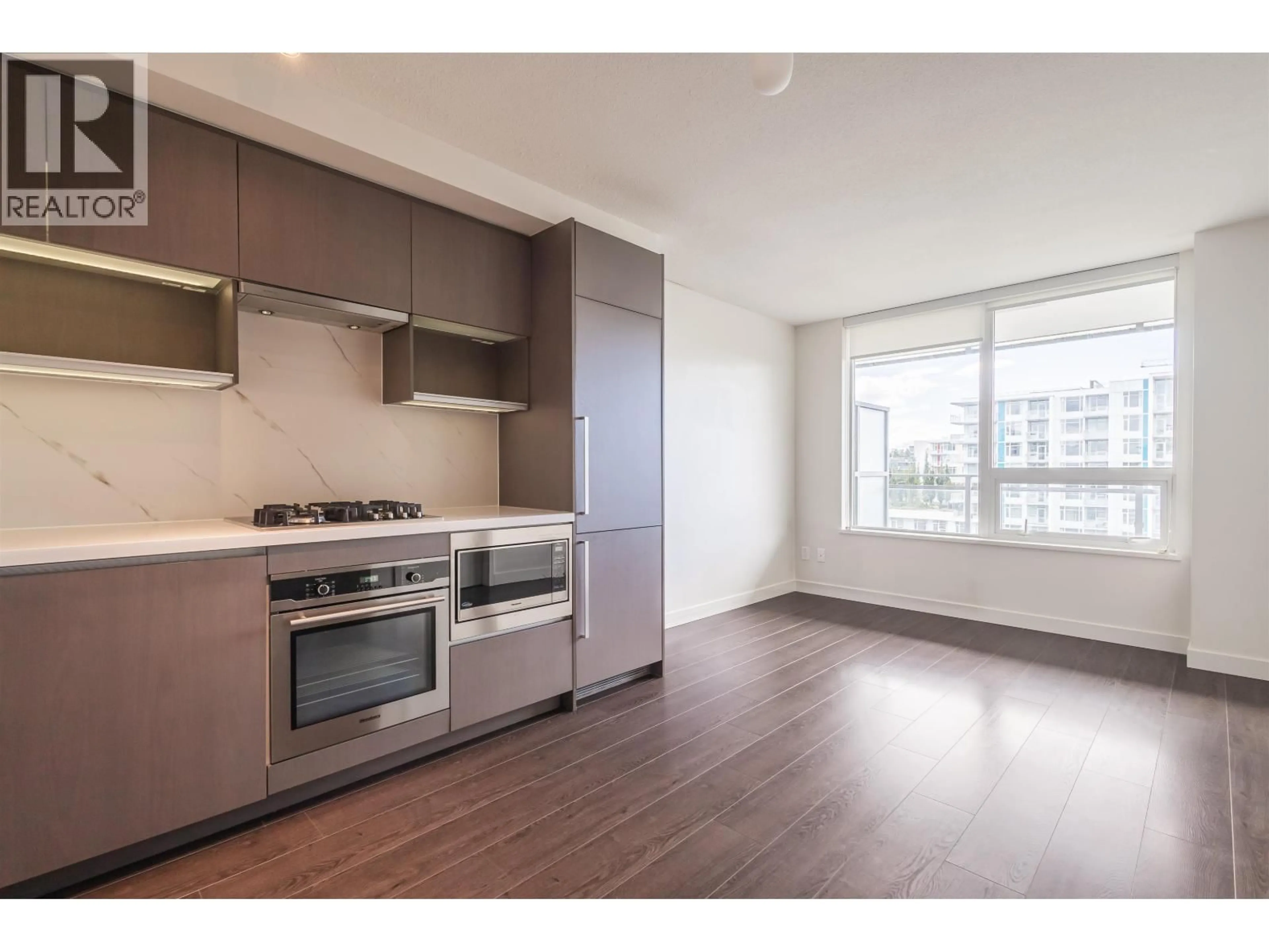 Standard kitchen, wood/laminate floor for 1603 - 3131 KETCHESON ROAD, Richmond British Columbia V6X0N4