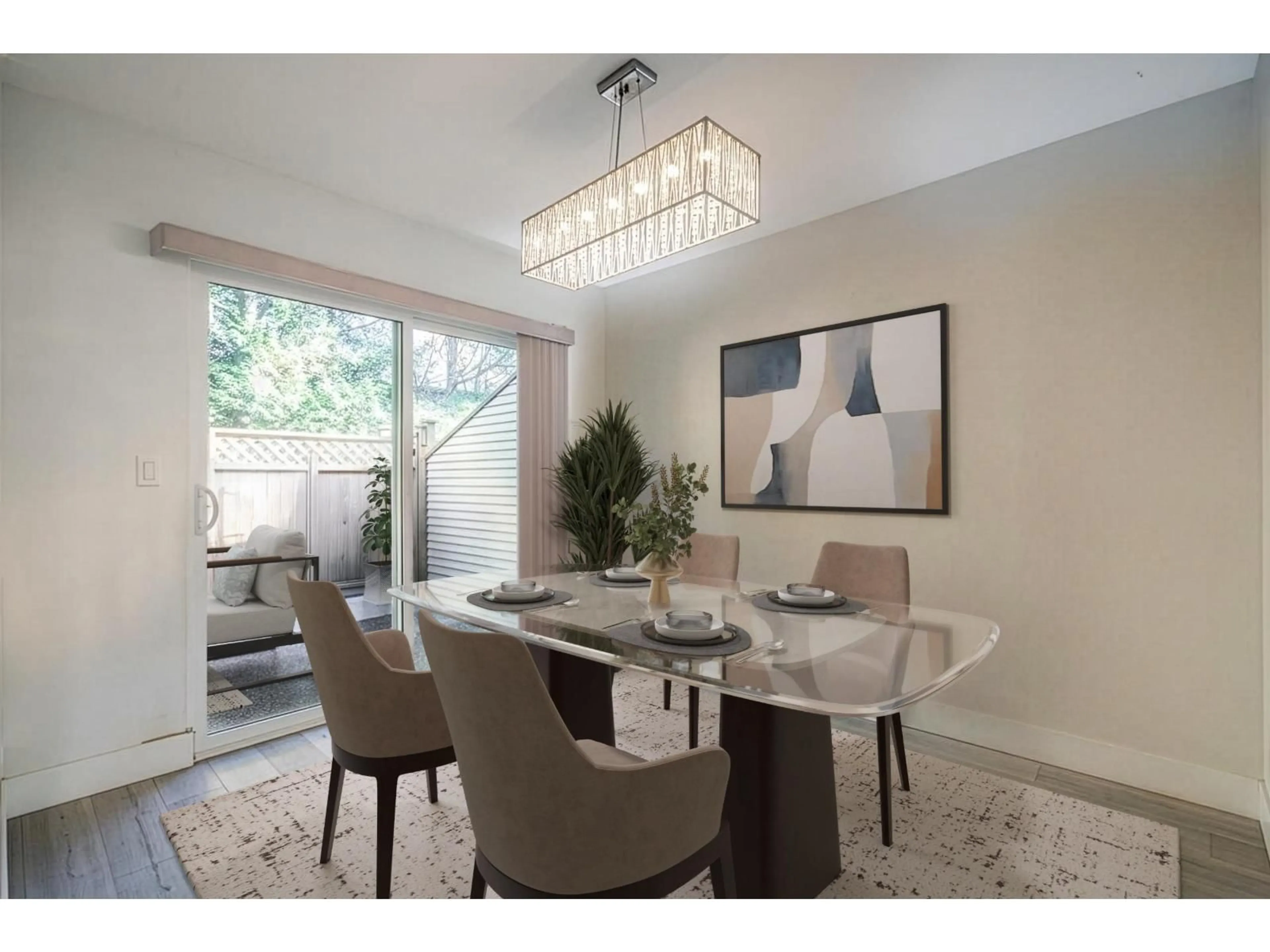 Dining room, ceramic/tile floor for 106 - 36060 OLD YALE ROAD, Abbotsford British Columbia V3G2E9