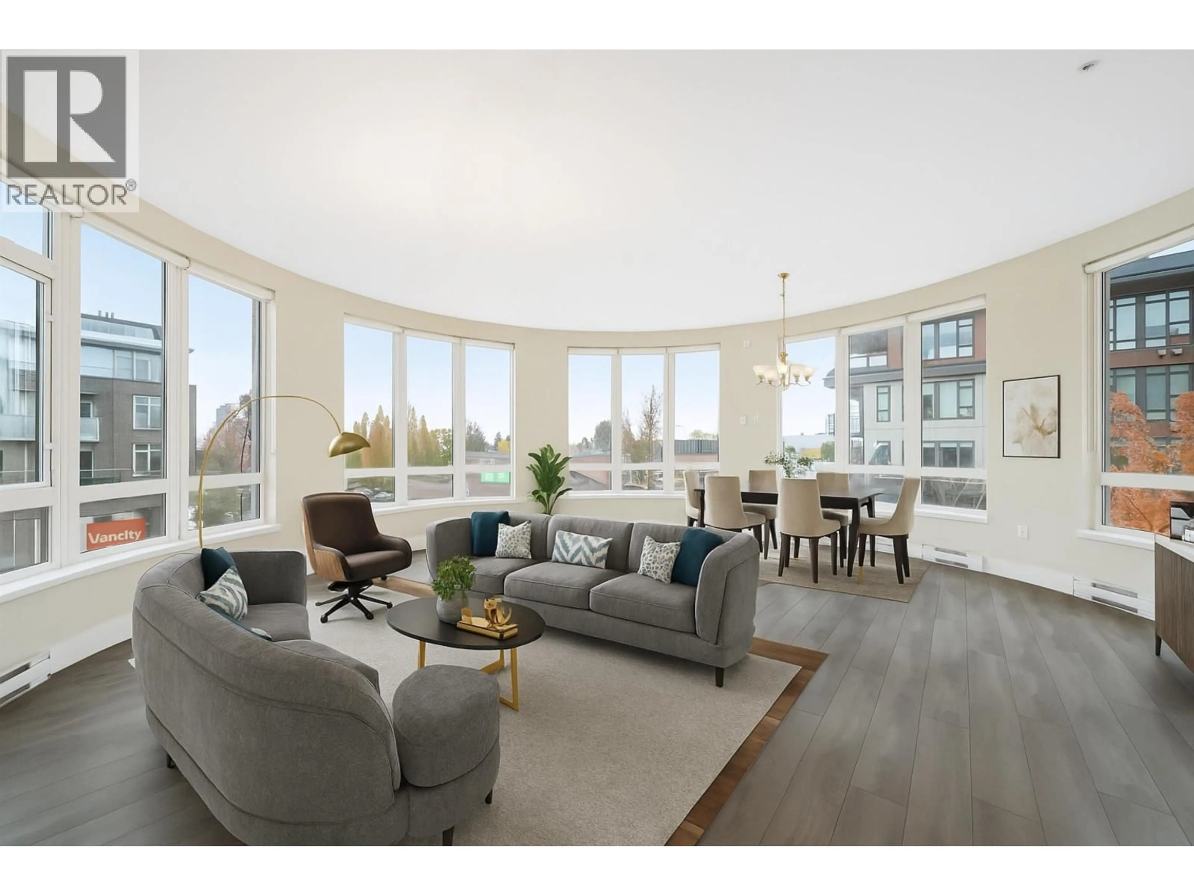 Living room with furniture, unknown for 306 - 4307 HASTINGS STREET, Burnaby British Columbia V5C2J7