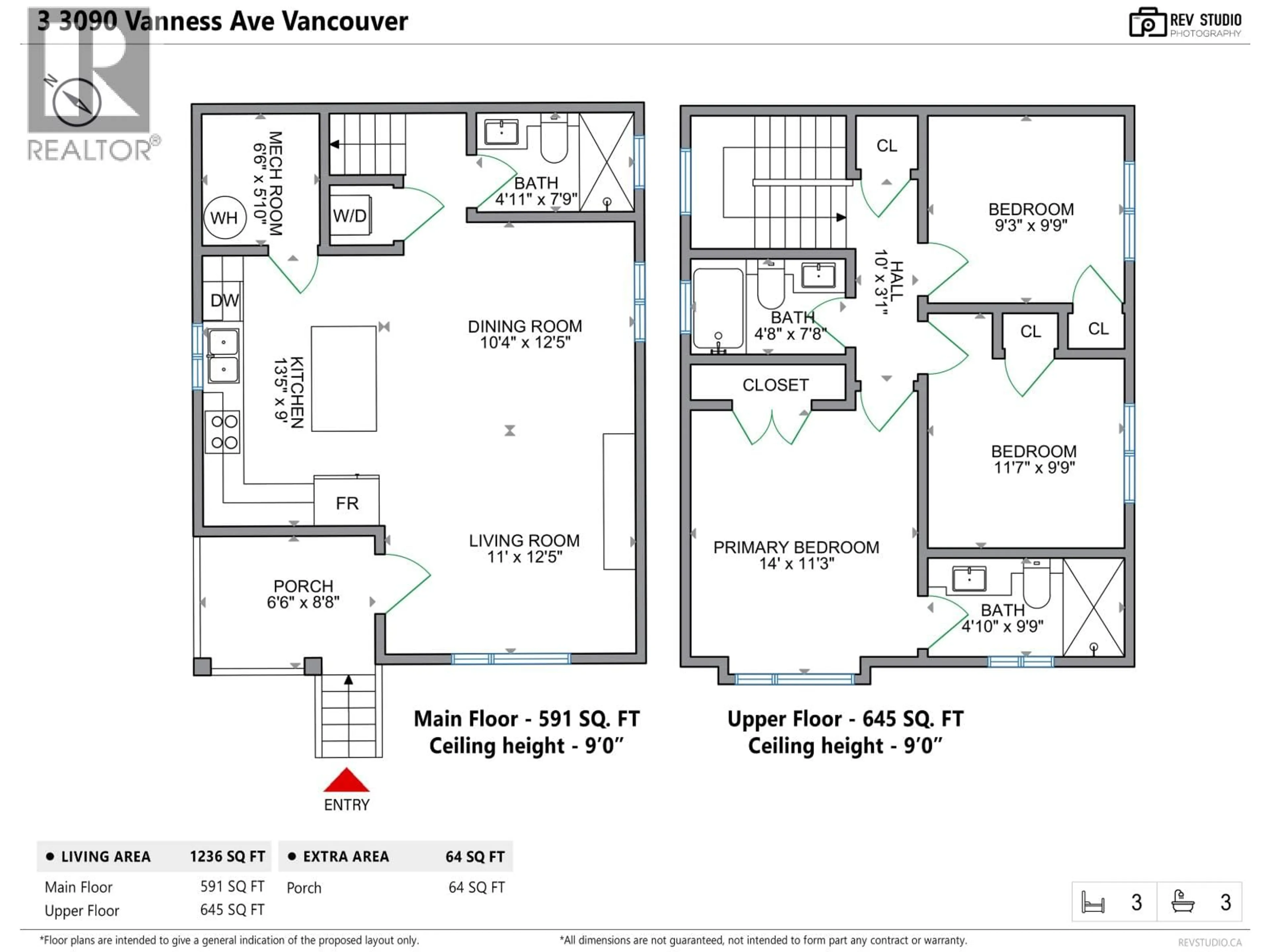 Floor plan for 3 - 3090 VANNESS AVENUE, Vancouver British Columbia V5R5A1