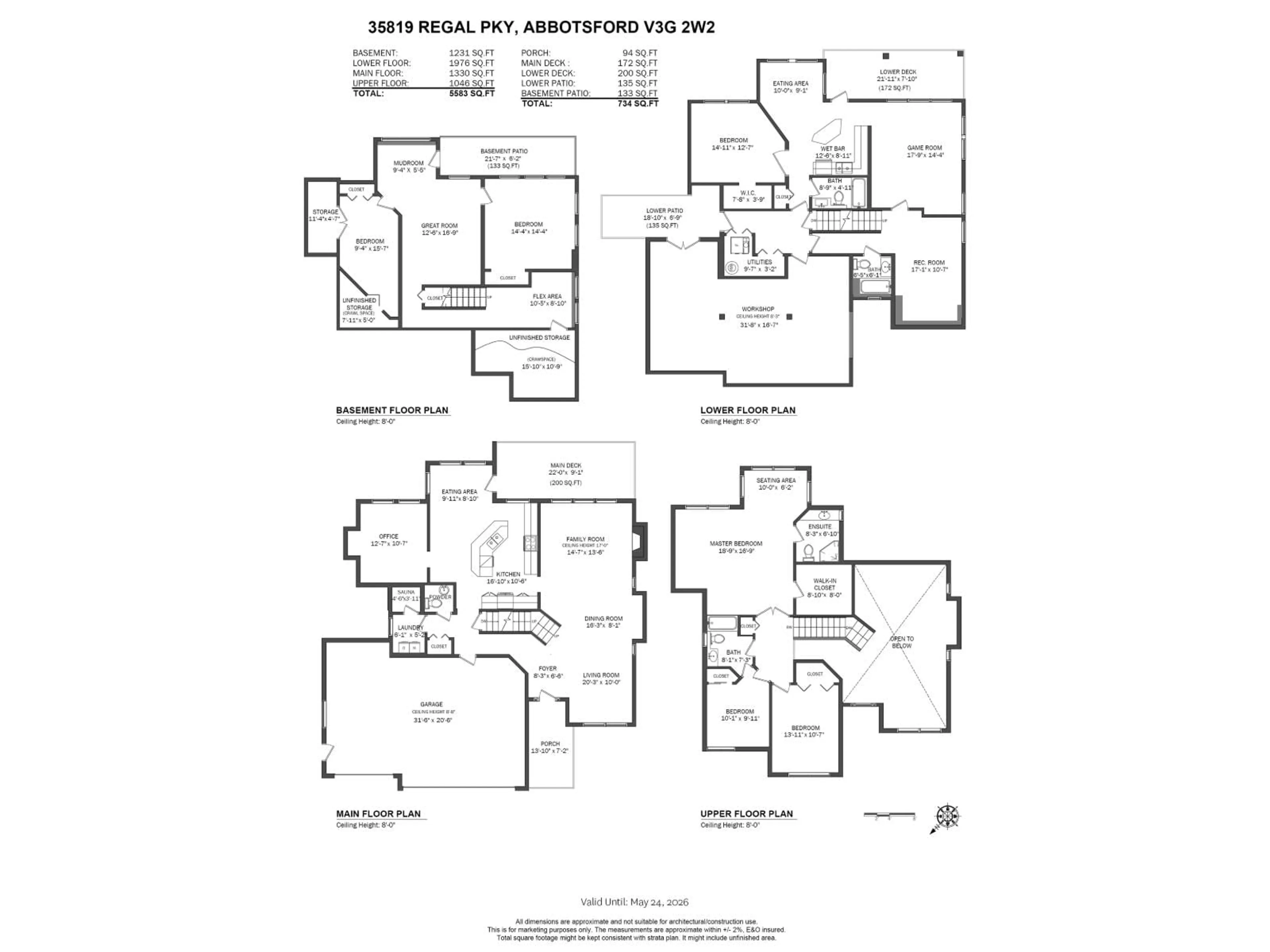 Floor plan for 35819 REGAL PARKWAY, Abbotsford British Columbia V3G2W2