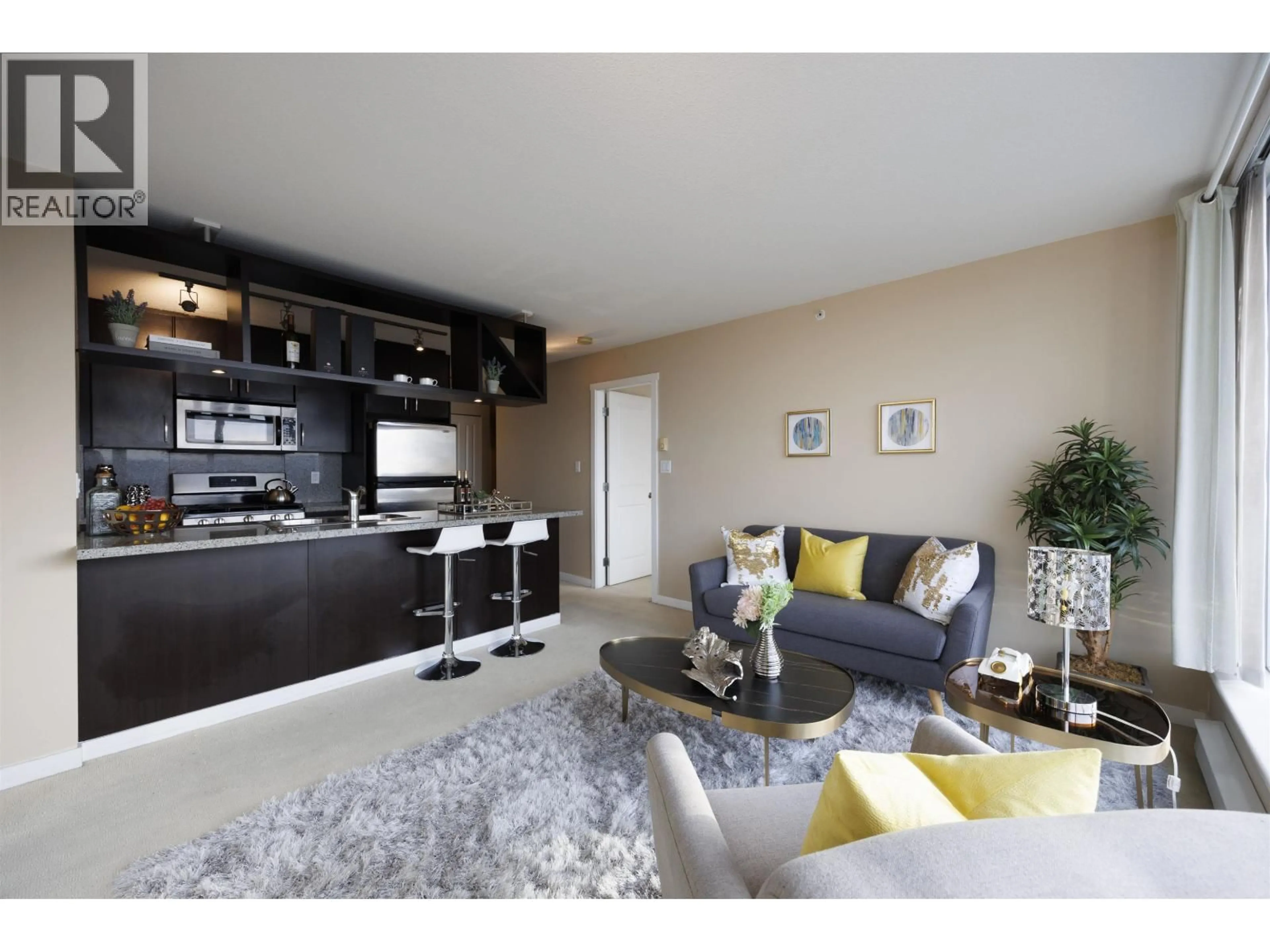 Living room with furniture, unknown for 1701 - 5088 KWANTLEN STREET, Richmond British Columbia V6X4K5