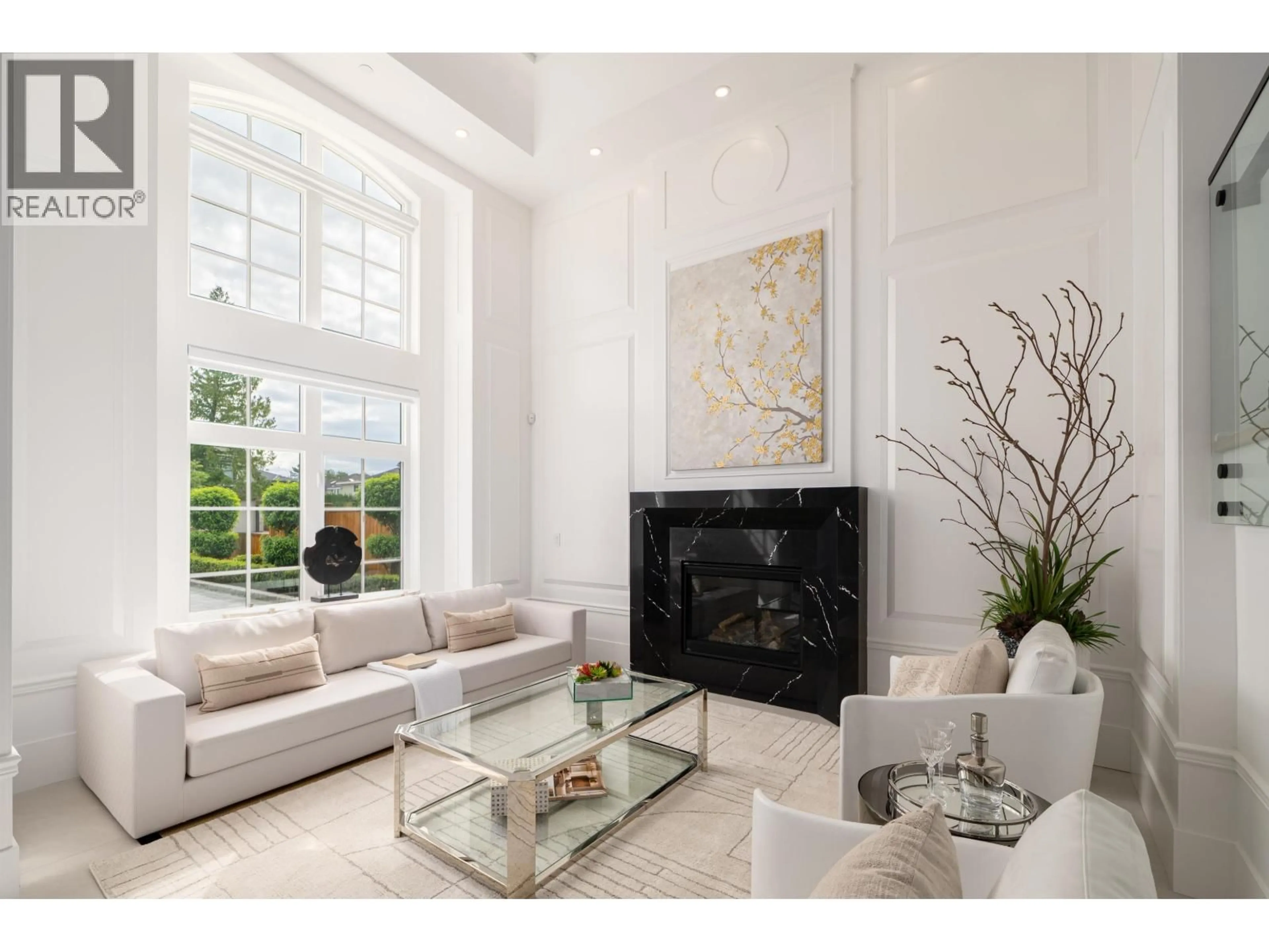 Living room with furniture, ceramic/tile floor for 7577 ARMSTRONG STREET, Richmond British Columbia V6Y0K5