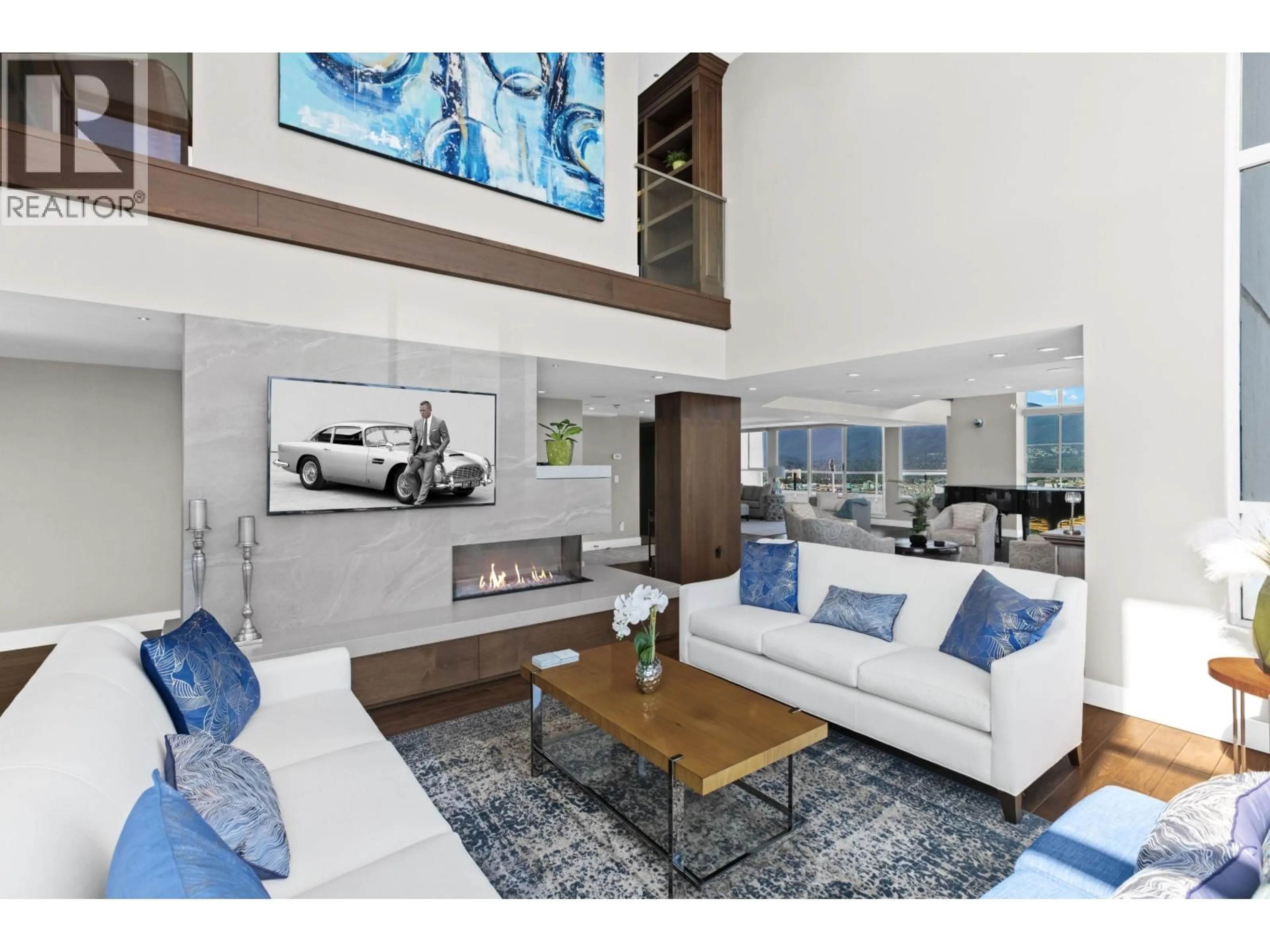 Living room with furniture, unknown for 3102 - 717 JERVIS STREET, Vancouver British Columbia V6E4L5