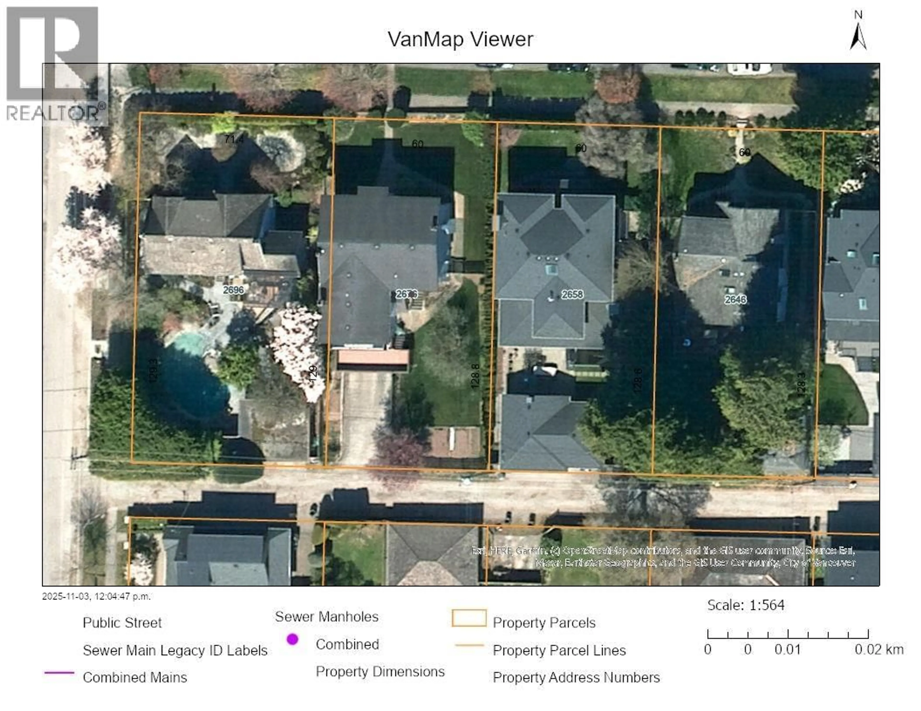 A pic from outside/outdoor area/front of a property/back of a property/a pic from drone, water/lake/river/ocean view for 2676 33RD AVENUE, Vancouver British Columbia V6N2E6