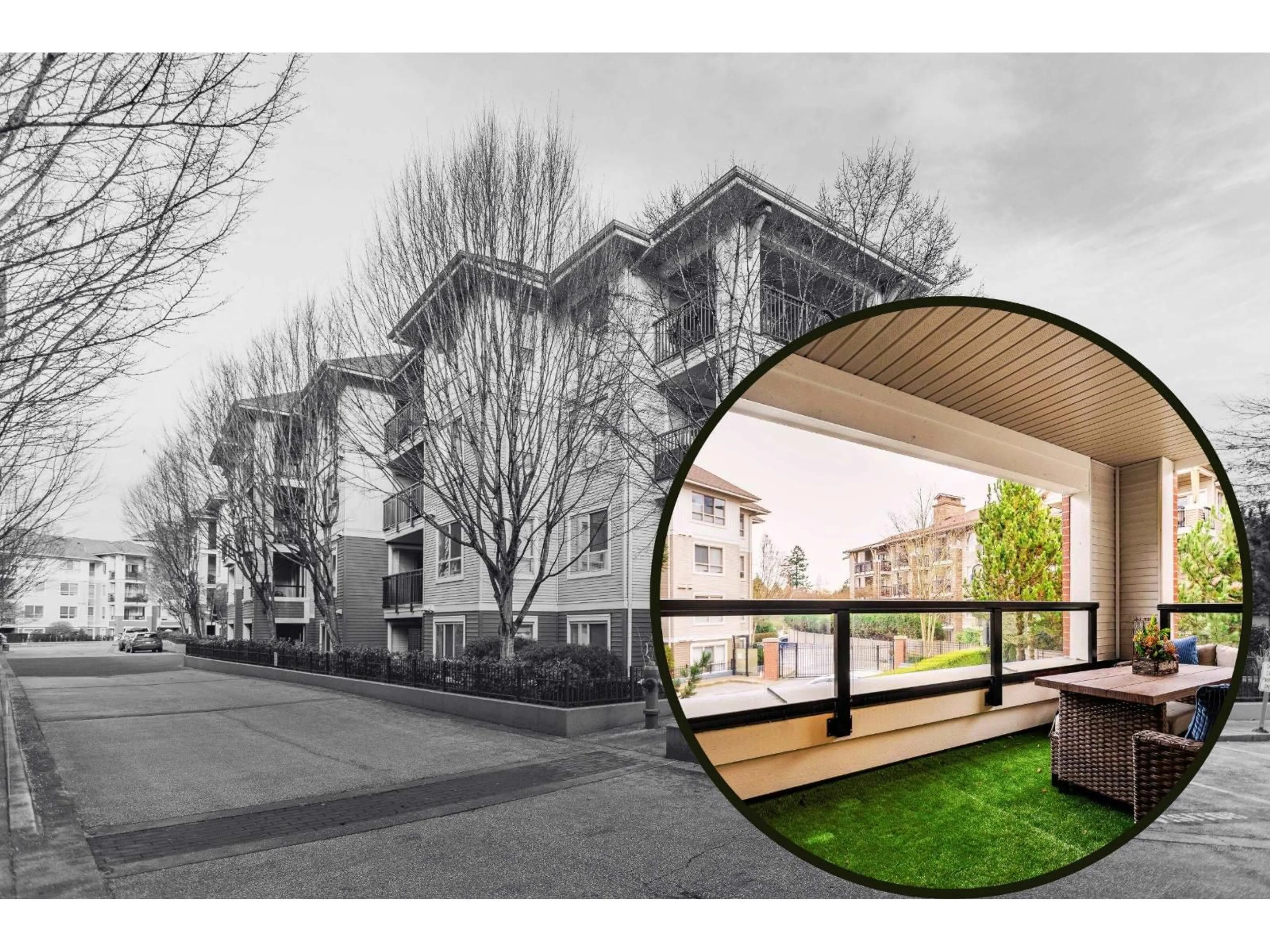 A pic from outside/outdoor area/front of a property/back of a property/a pic from drone, street for A206 - 8929 202 STREET, Langley British Columbia V1M0B4