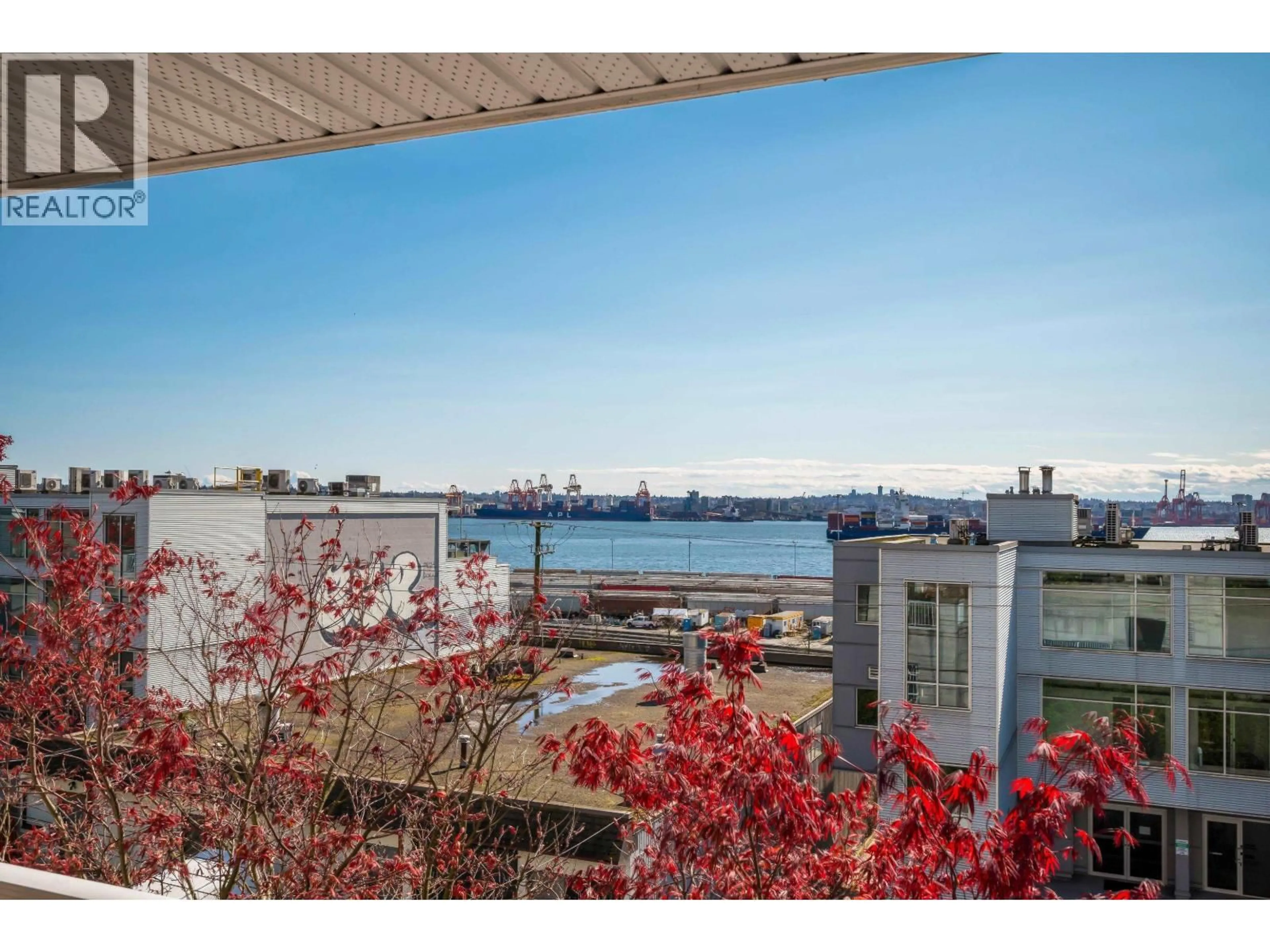 Patio, water/lake/river/ocean view for 213 - 365 1ST STREET, North Vancouver British Columbia V7L4W5