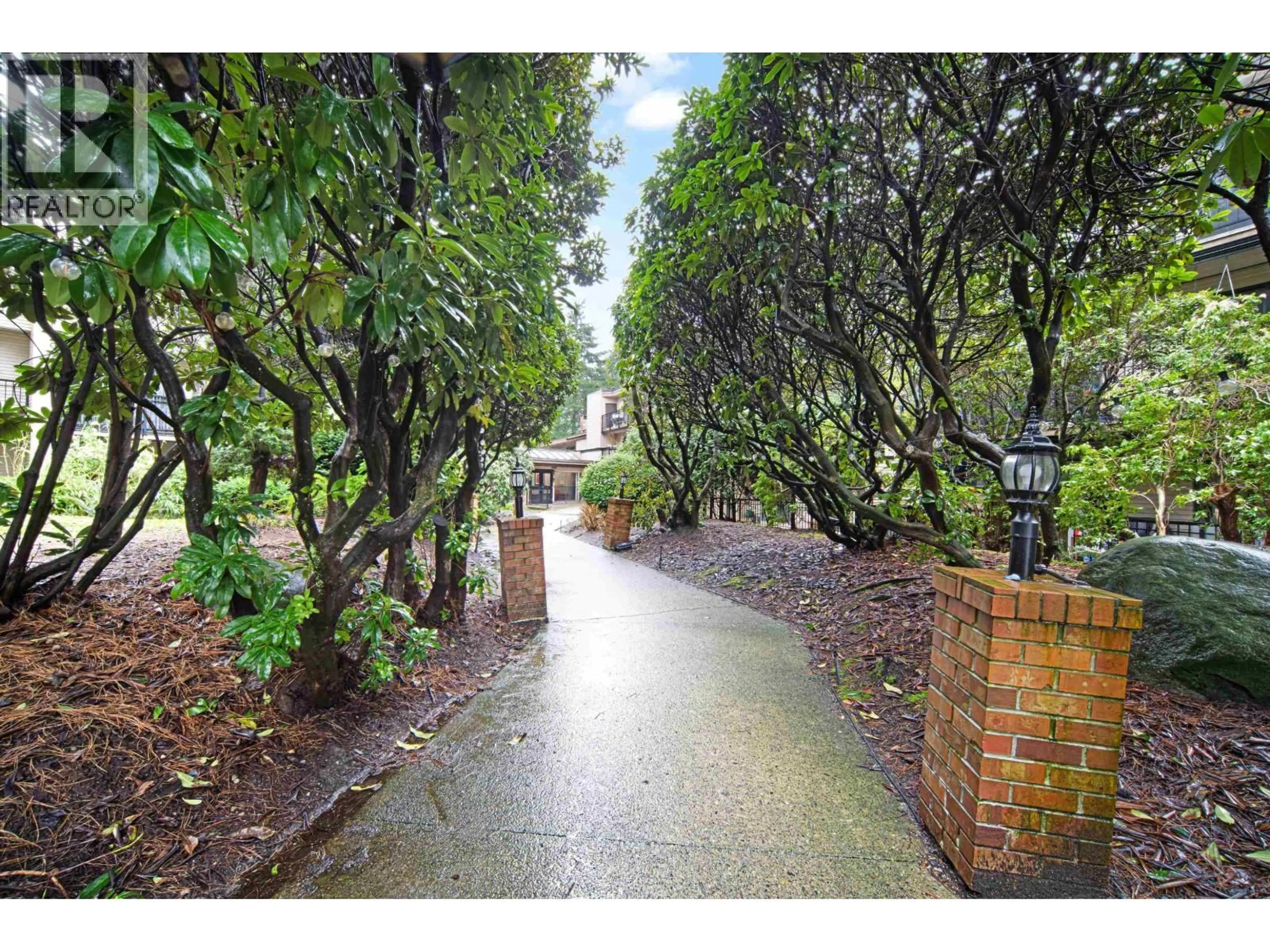 A pic from outside/outdoor area/front of a property/back of a property/a pic from drone, street for 320 - 1385 DRAYCOTT ROAD, North Vancouver British Columbia V7J3K9