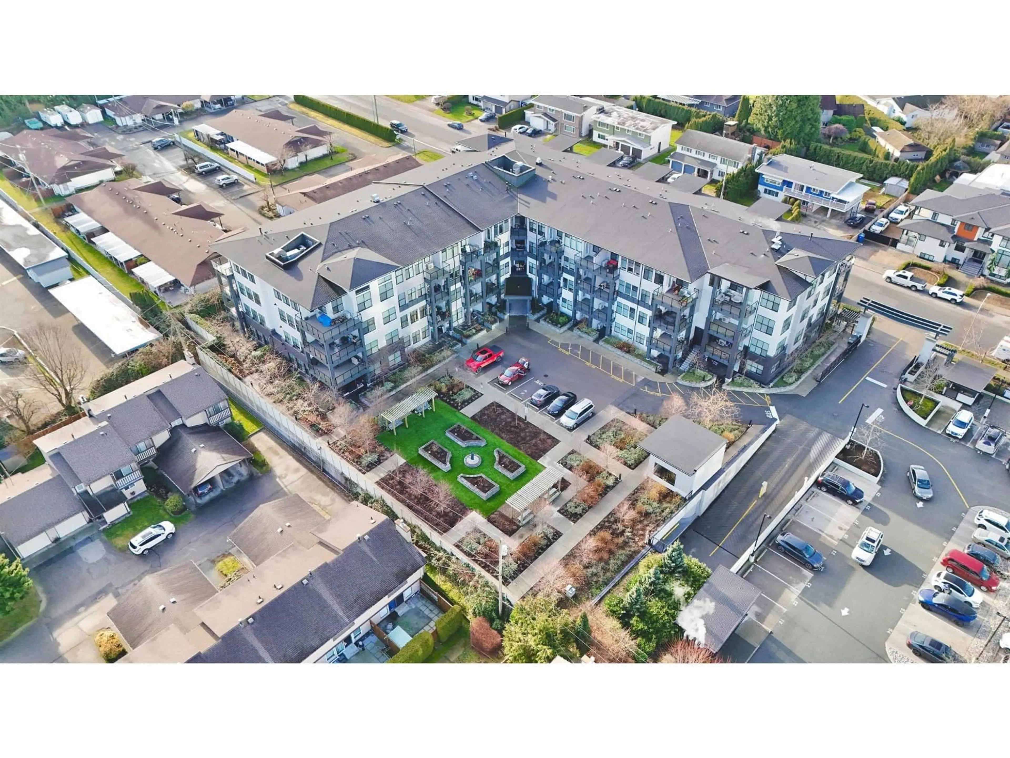 A pic from outside/outdoor area/front of a property/back of a property/a pic from drone, unknown for 219 - 2120 GLADWIN ROAD, Abbotsford British Columbia V2S0L7