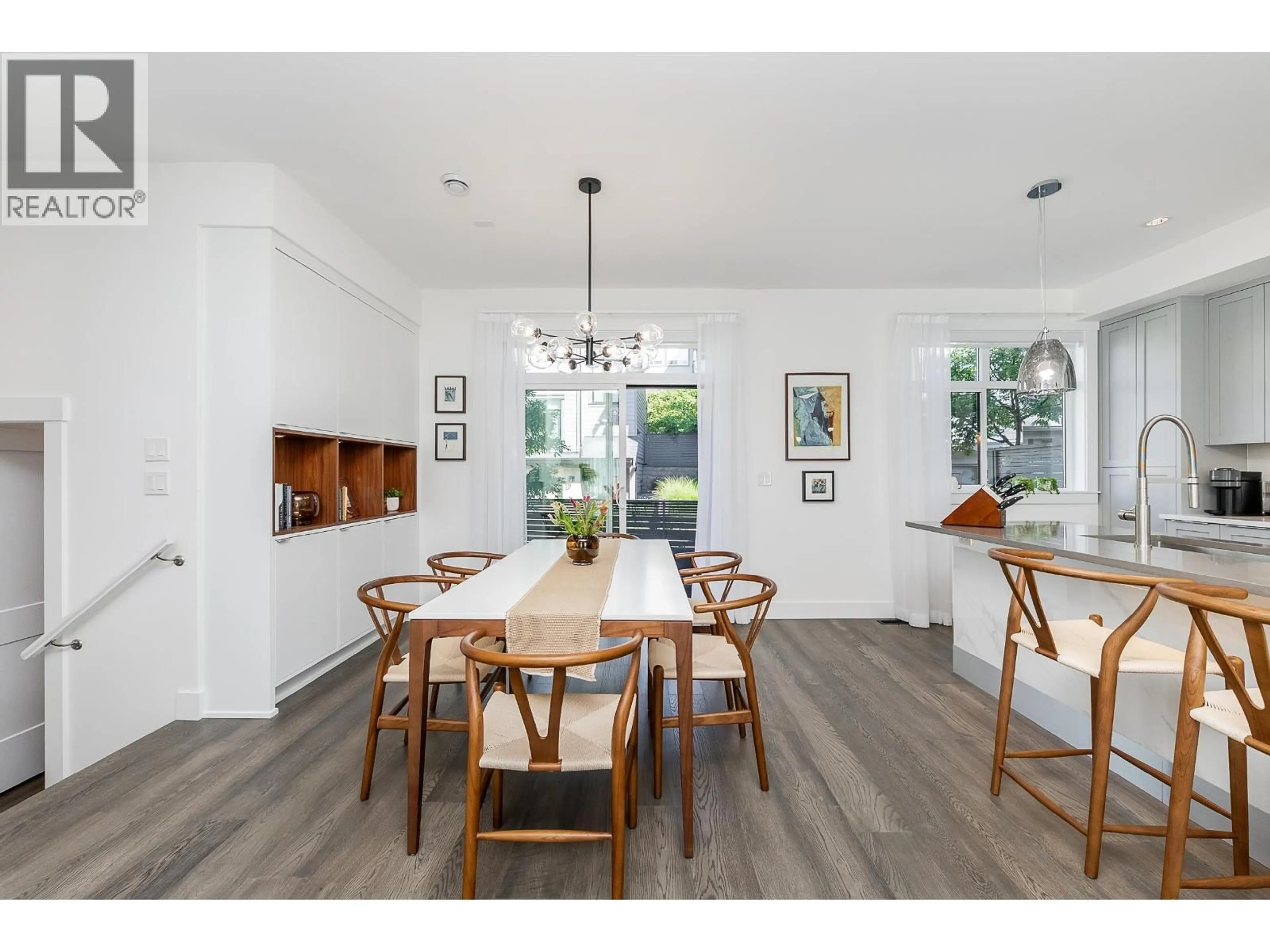Dining room, wood/laminate floor for 16 - 3535 PRINCETON AVENUE, Coquitlam British Columbia V3E0P1