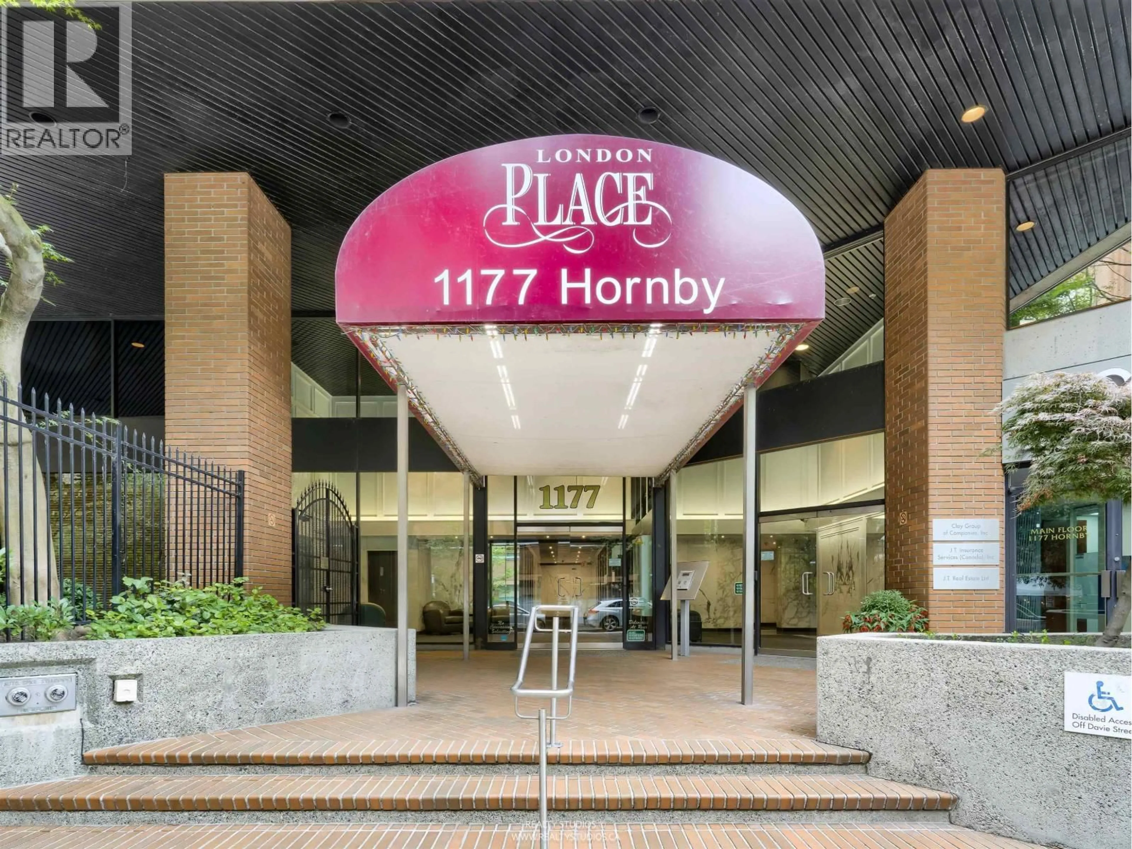 Lobby for 1108 - 1177 HORNBY STREET, Vancouver British Columbia V6Z2E9