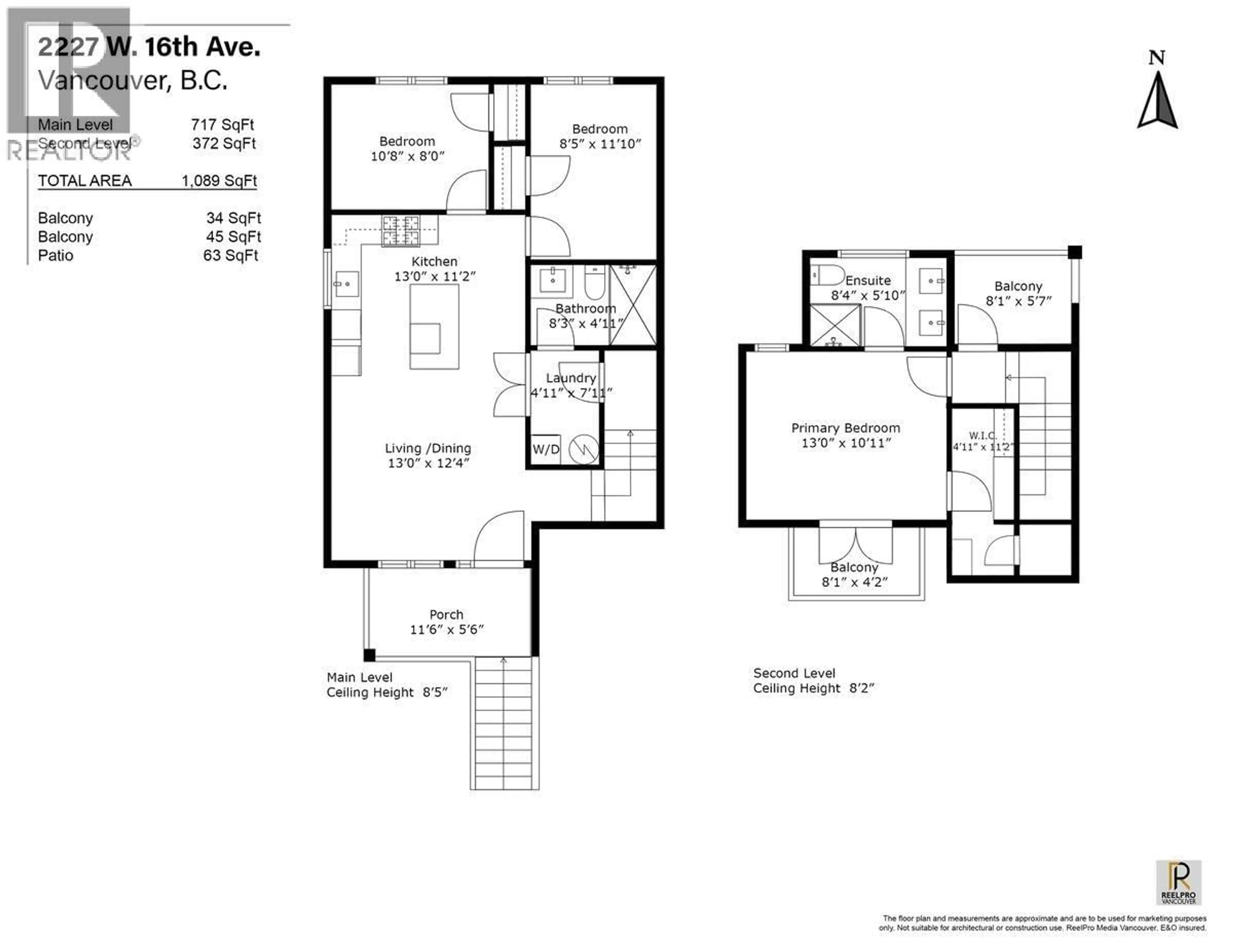 Floor plan for 2227 16TH AVENUE, Vancouver British Columbia V6K3B4