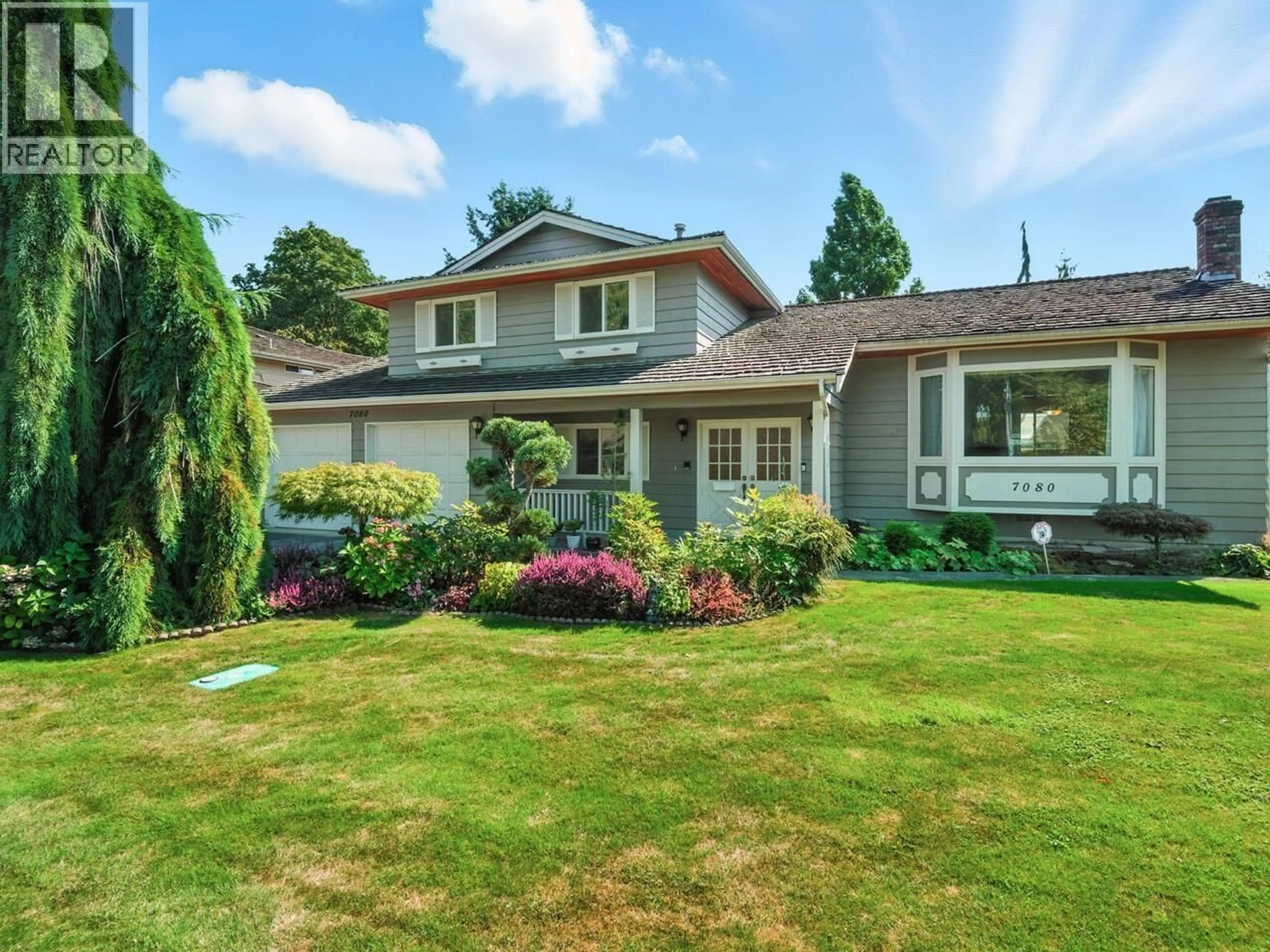 Home with vinyl exterior material, street for 7080 KIMBERLEY DRIVE, Richmond British Columbia V7A4S4