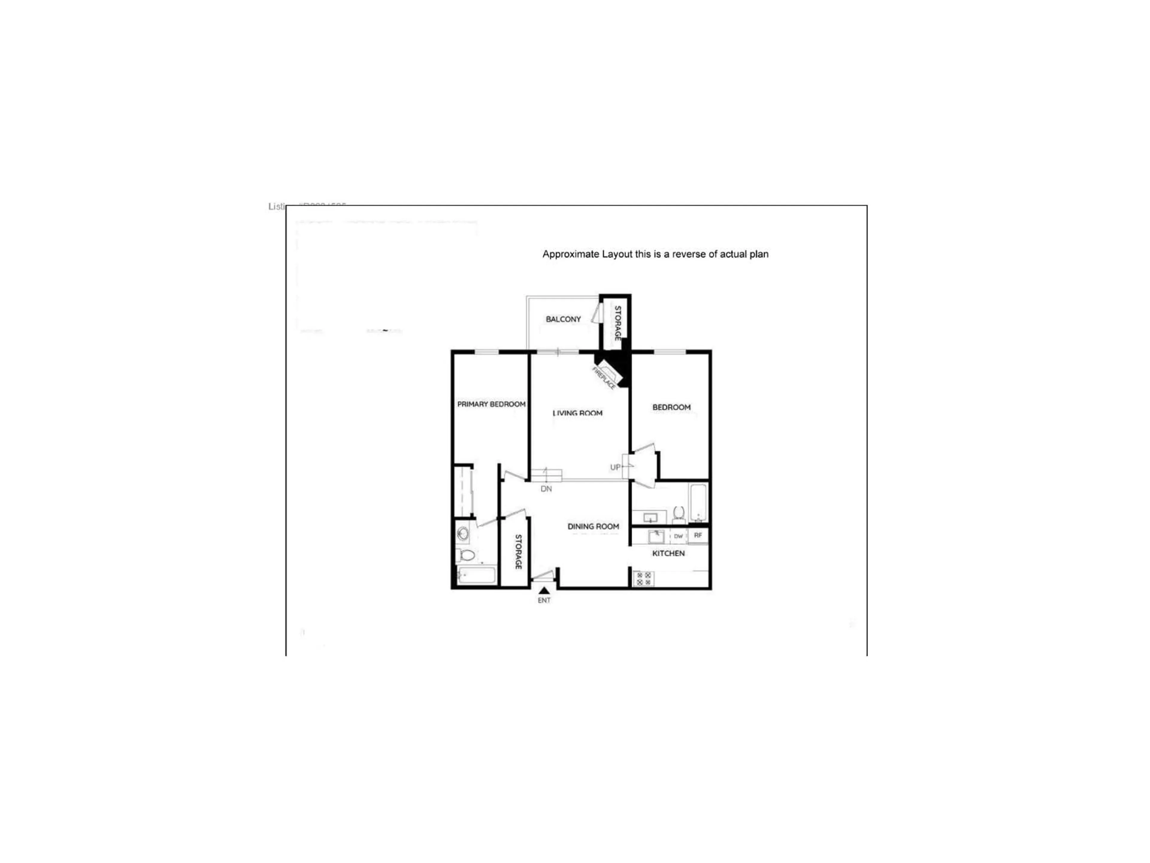 Floor plan for 2203 - 13819 100 AVENUE, Surrey British Columbia V3T5L1