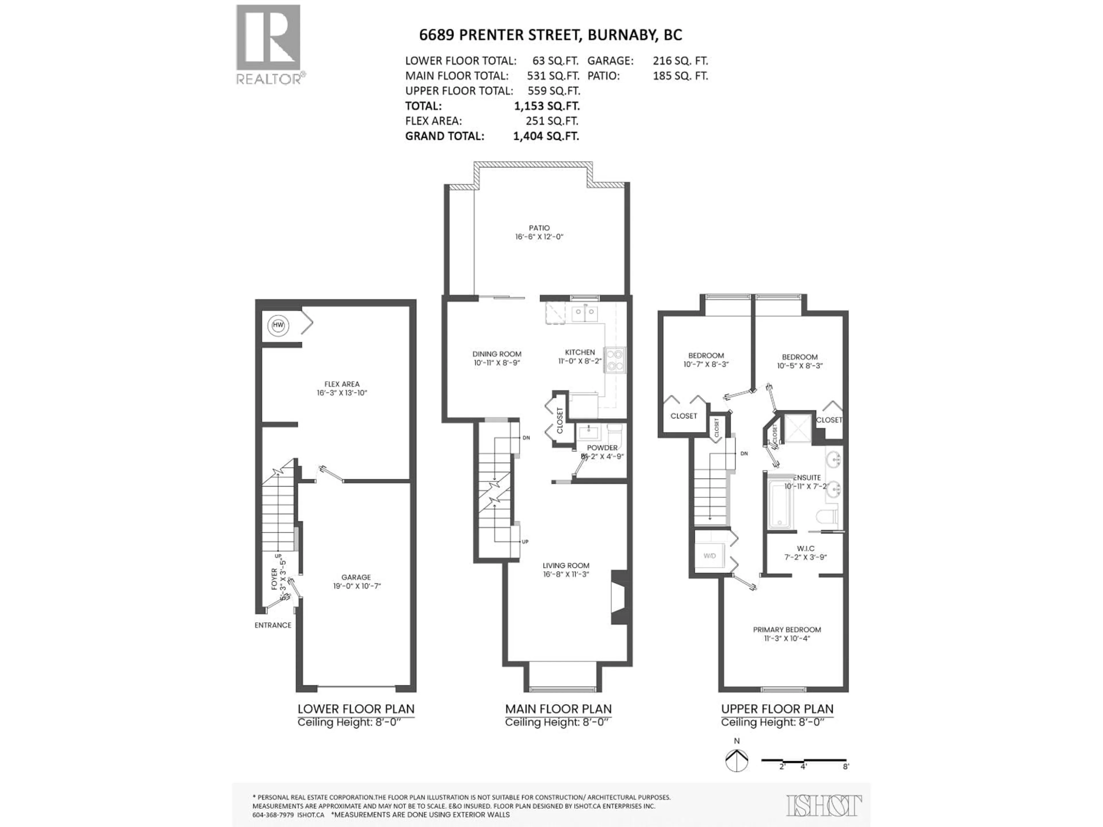 Floor plan for 6689 PRENTER STREET, Burnaby British Columbia V5E1B1
