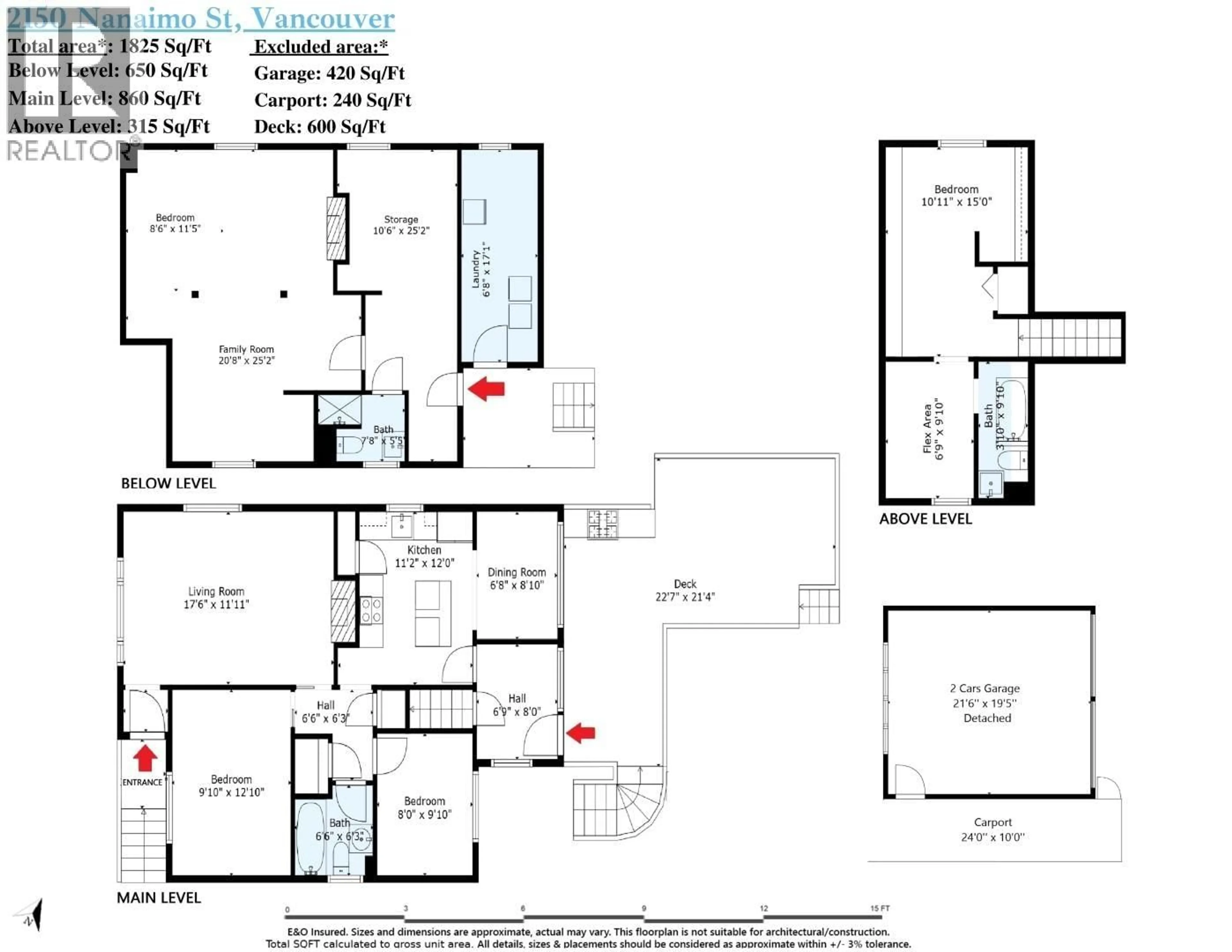 Floor plan for 2150 NANAIMO STREET, Vancouver British Columbia V5N5C7