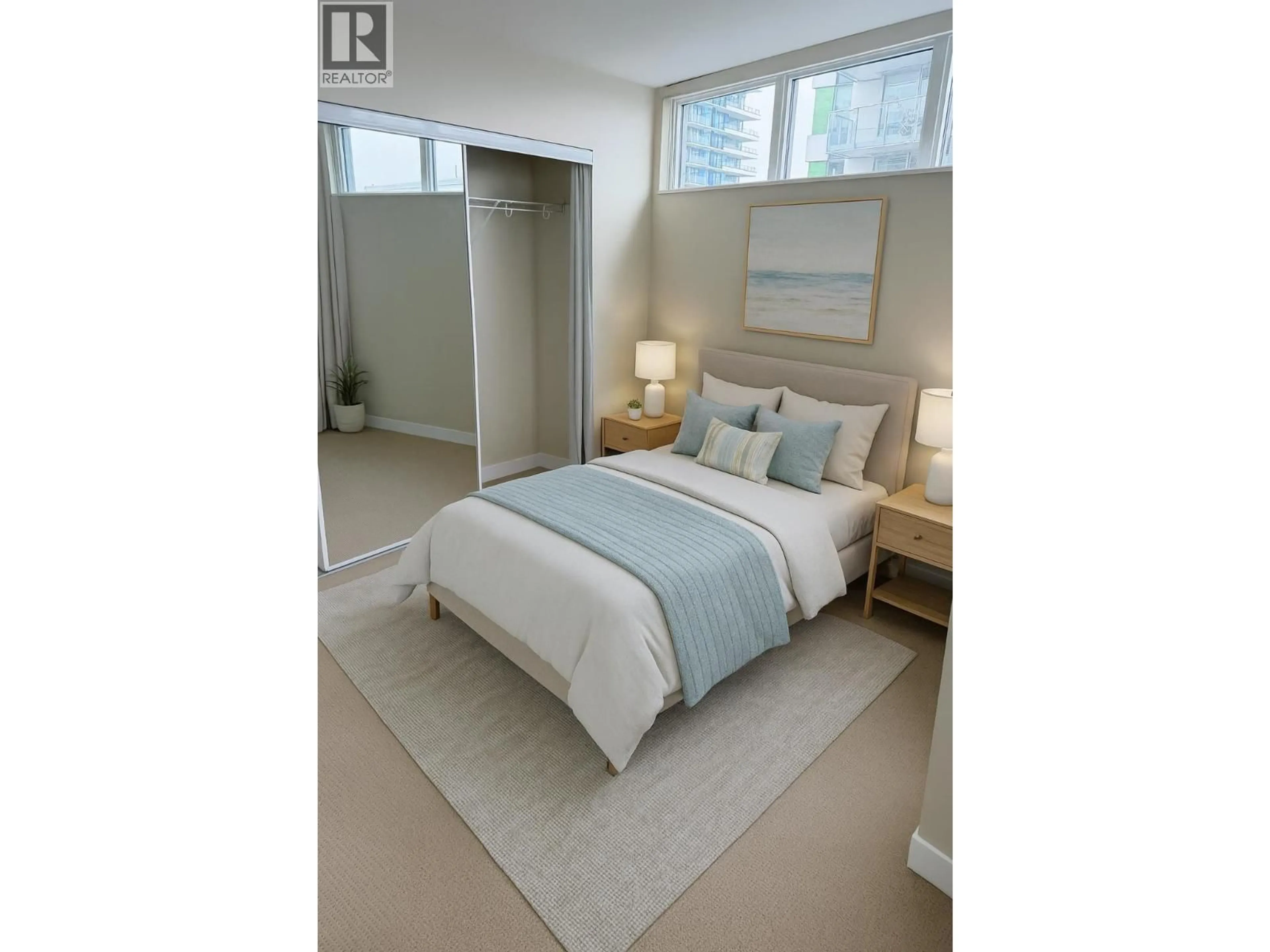 Bedroom with bed, unknown for 2407 - 489 INTERURBAN WAY, Vancouver British Columbia V5X0C7