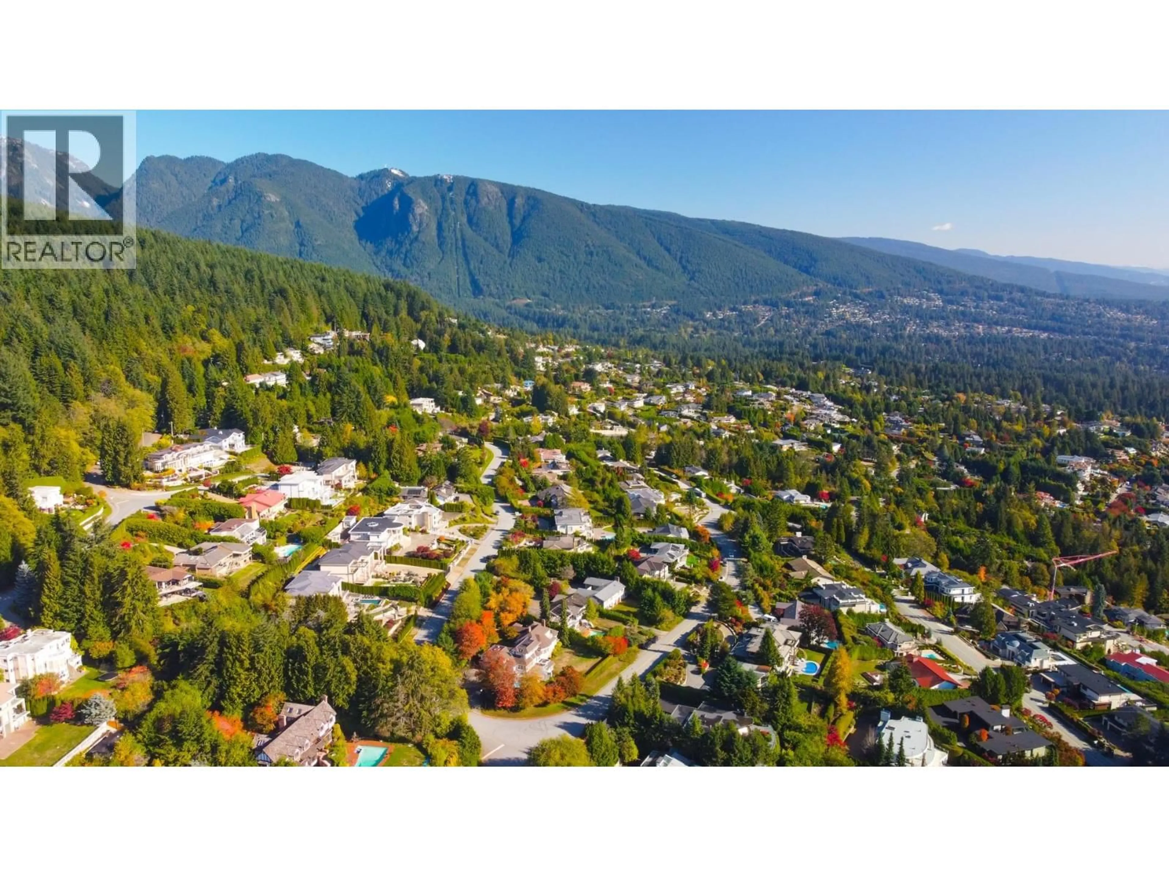 A pic from outside/outdoor area/front of a property/back of a property/a pic from drone, mountain view for 1451 CHARTWELL DRIVE, West Vancouver British Columbia V7S2R9