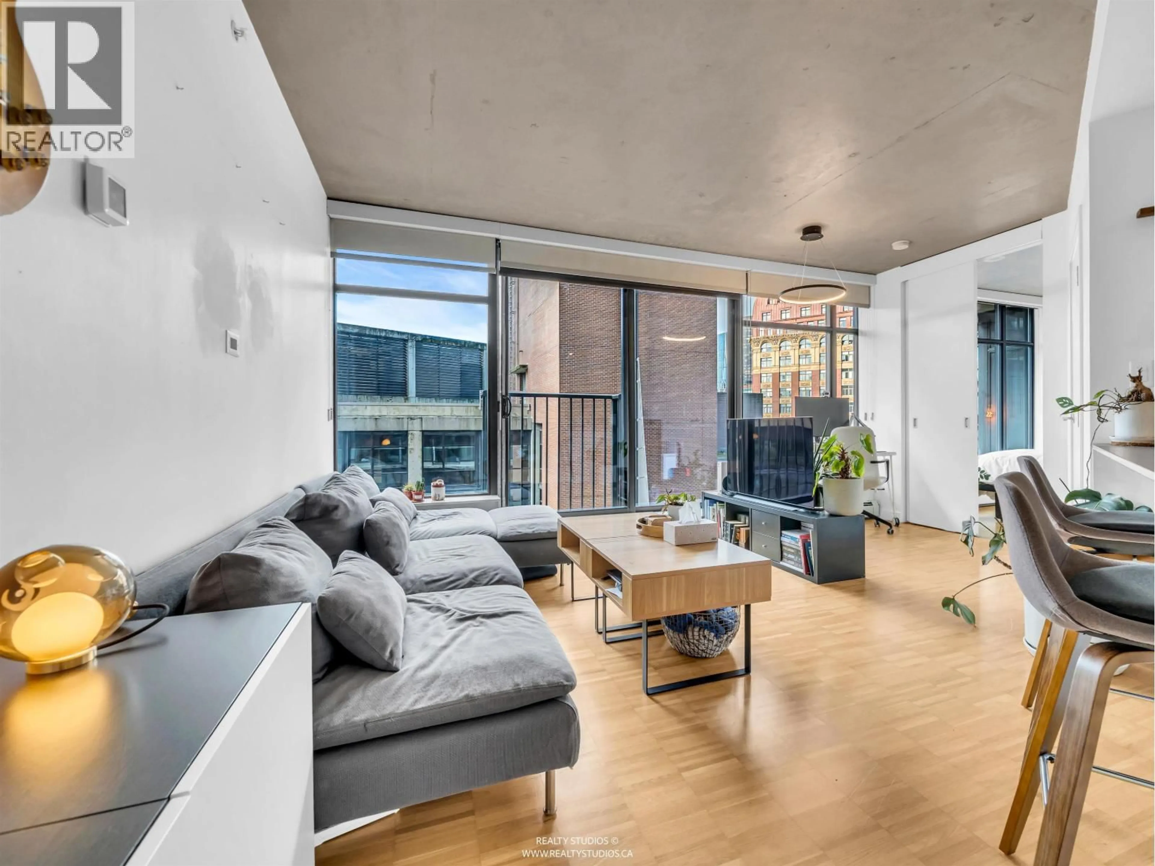 Living room with furniture, unknown for 908 - 128 CORDOVA STREET, Vancouver British Columbia V6B0E6