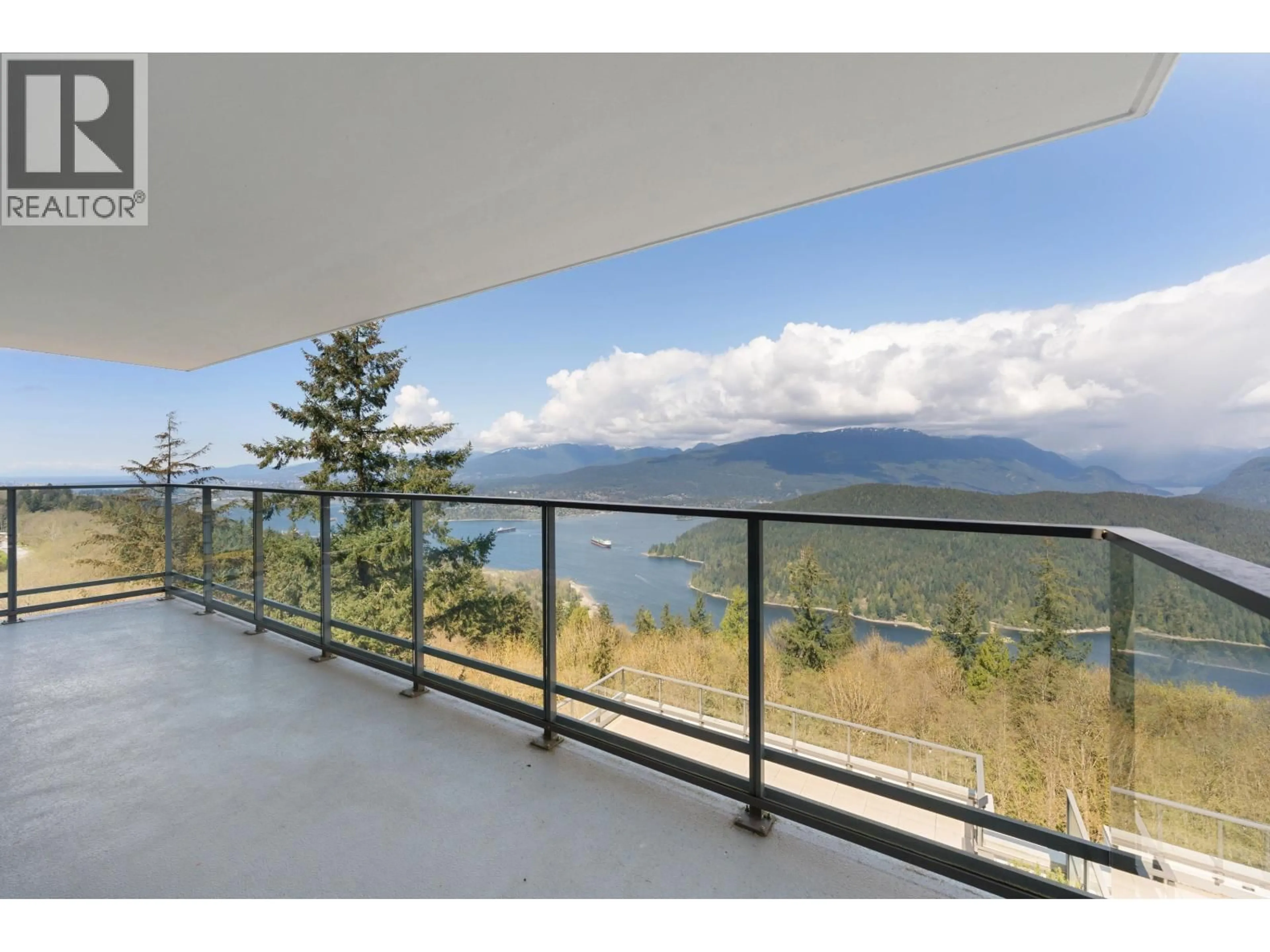 Balcony in the apartment, water/lake/river/ocean view for 1106 - 8940 UNIVERSITY CRESCENT, Burnaby British Columbia V5A0E7