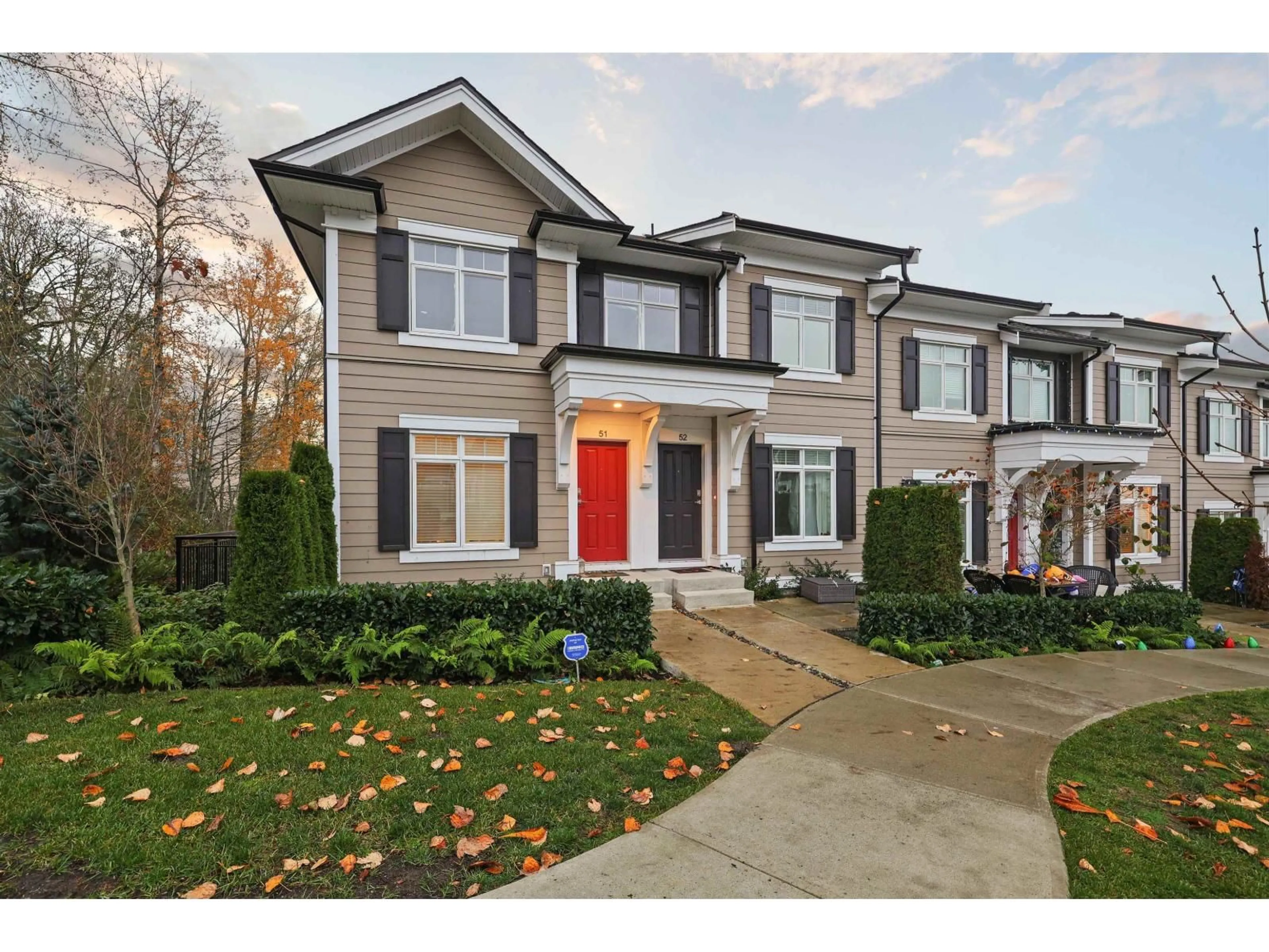 Home with brick exterior material, street for 51 - 2070 OAK MEADOWS DRIVE, Surrey British Columbia V3Z1J1