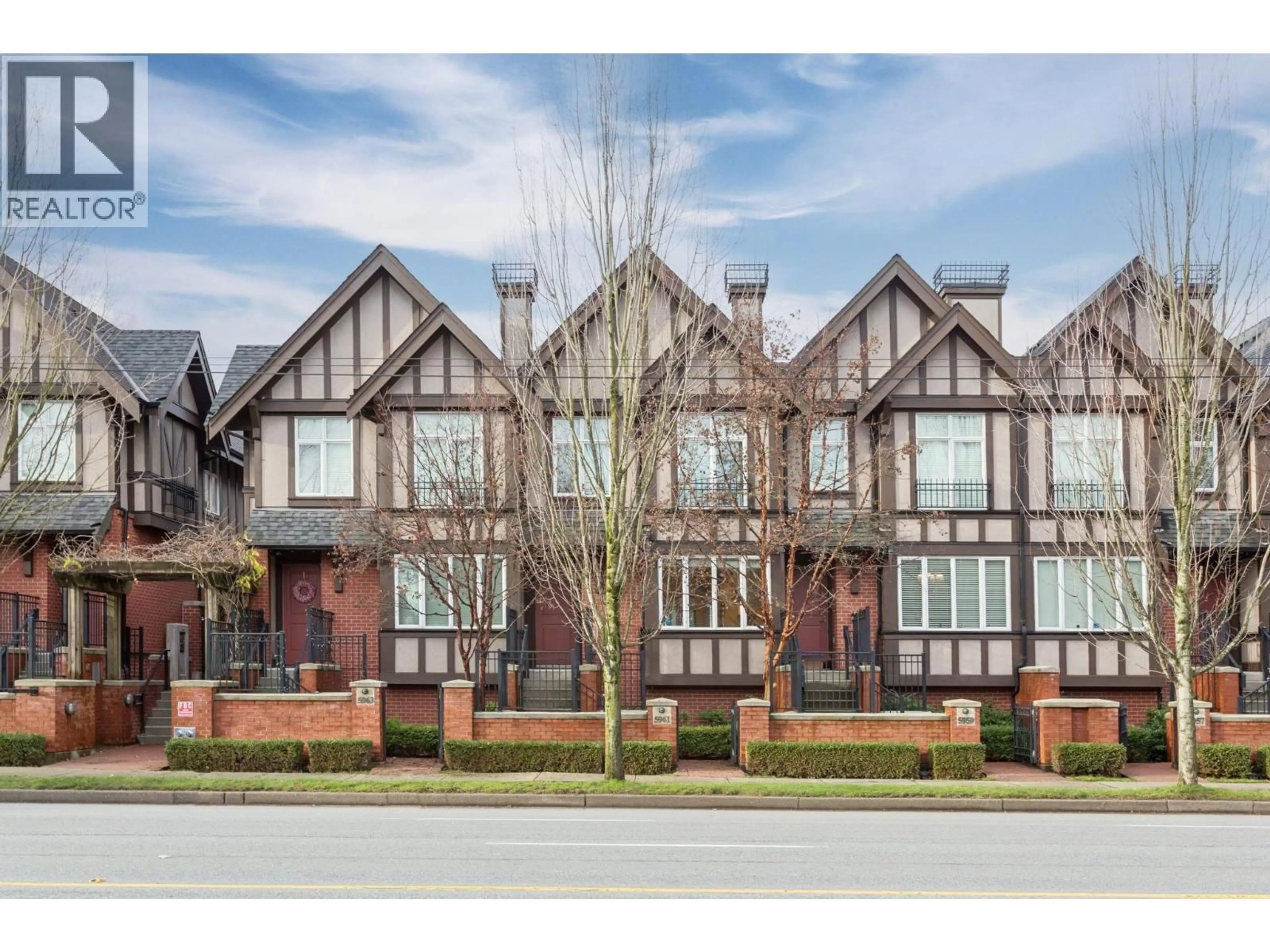 Home with brick exterior material, street for 5961 OAK STREET, Vancouver British Columbia V6M2W1