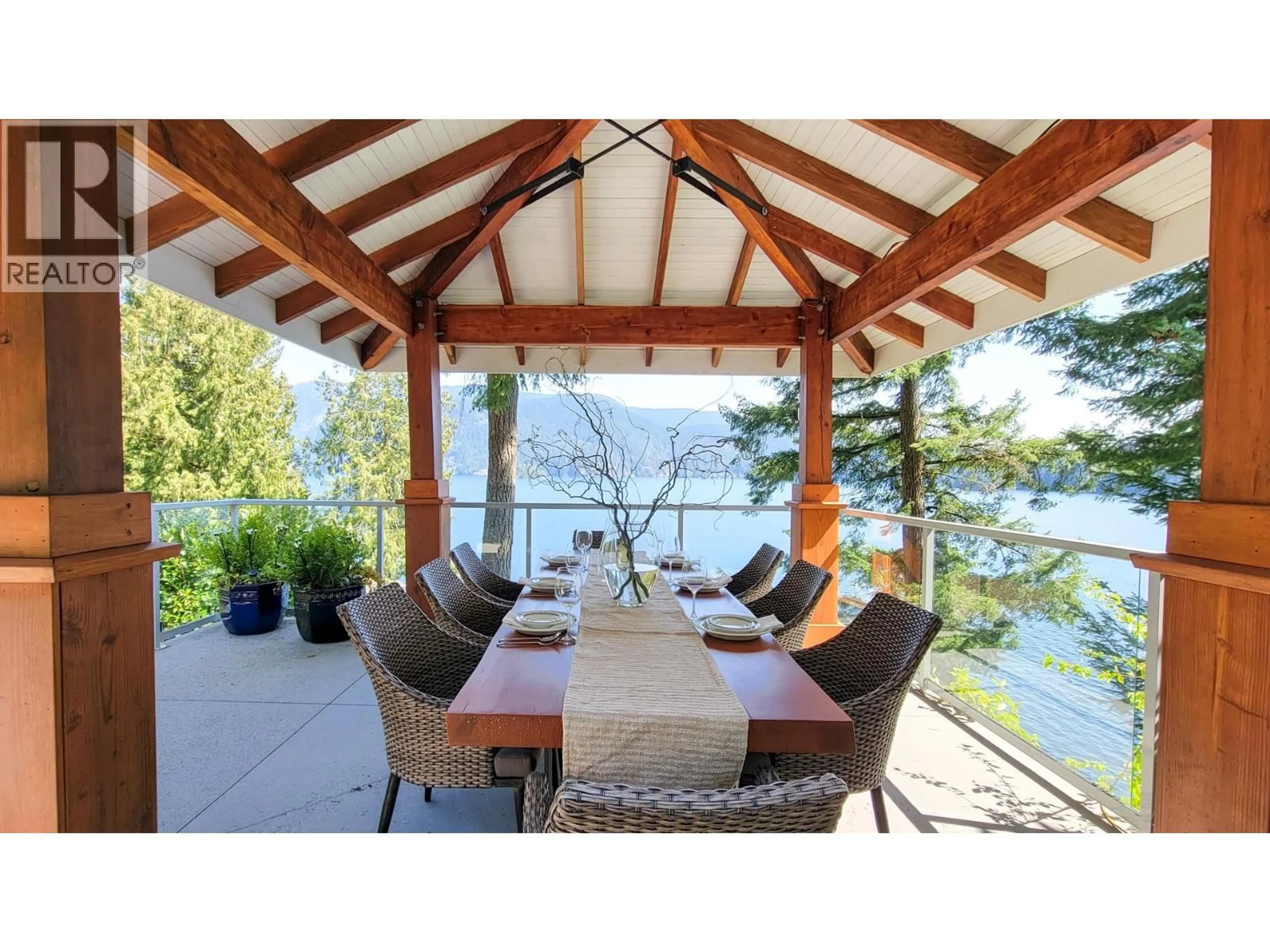 Patio, water/lake/river/ocean view for 5125 INDIAN RIVER DRIVE, North Vancouver British Columbia V7G2T6