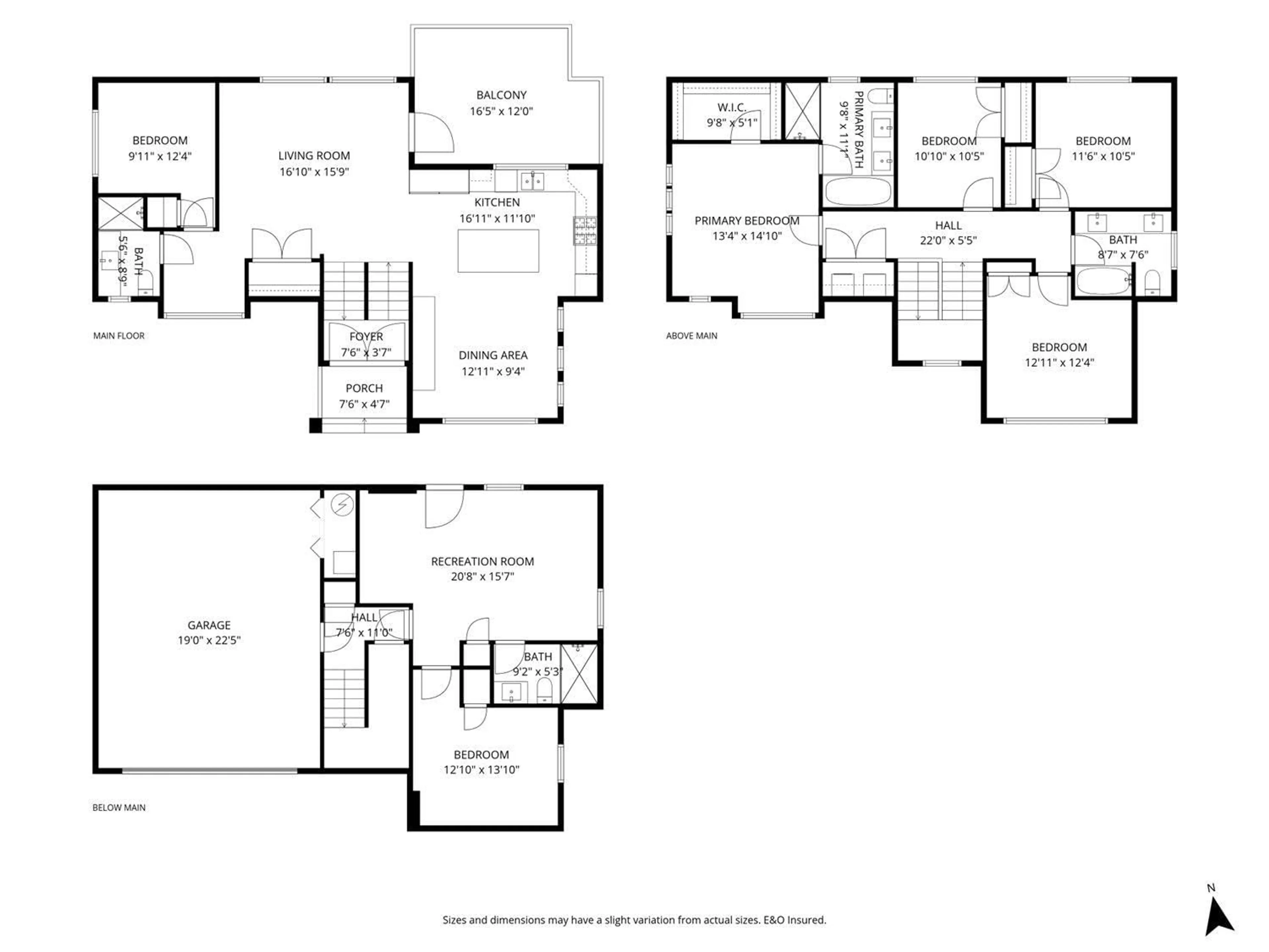 Floor plan for 33383 SILVERTREE COURT, Abbotsford British Columbia V2S3K5