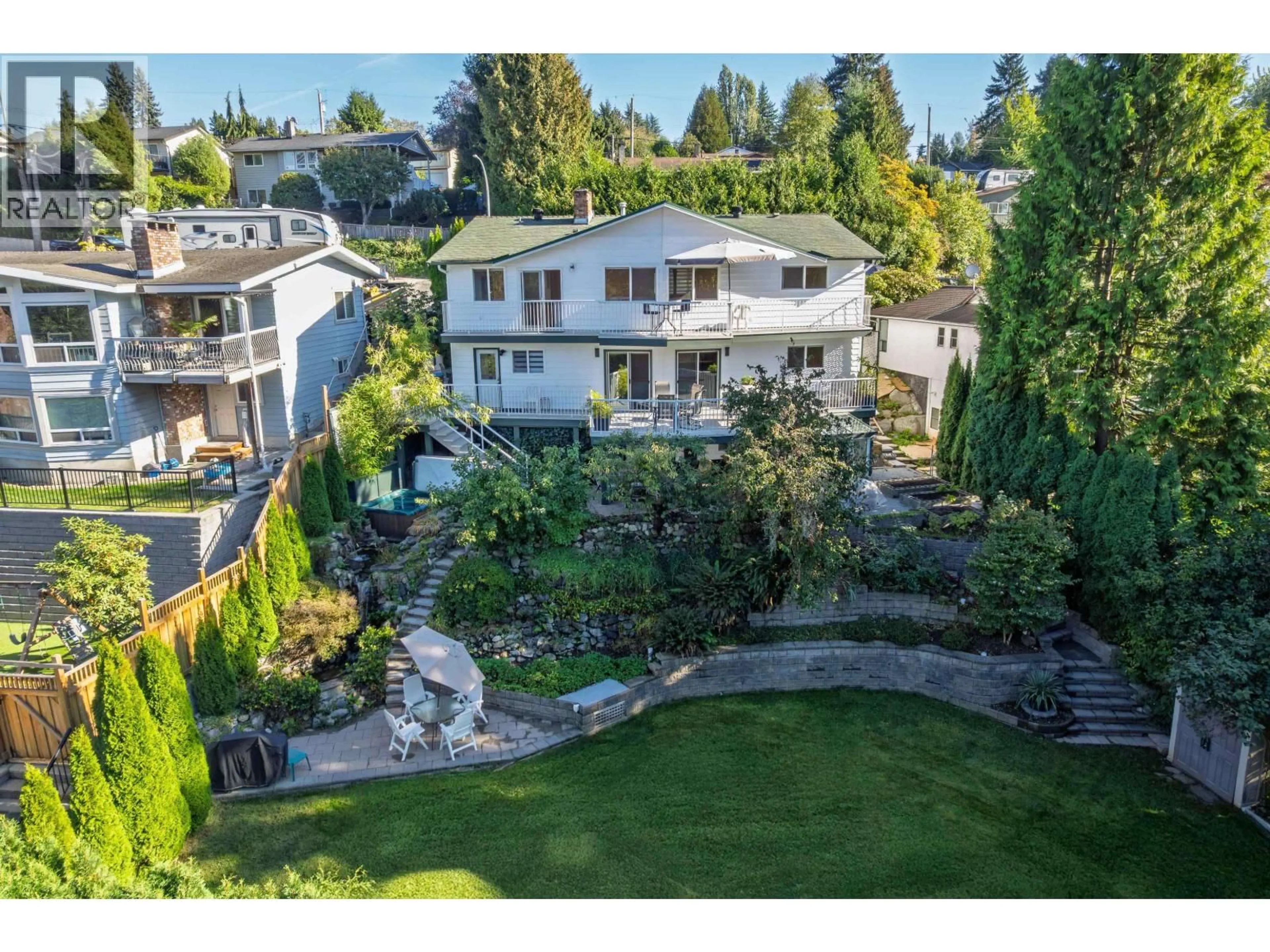 A pic from outside/outdoor area/front of a property/back of a property/a pic from drone, unknown for 1496 MARY HILL LANE, Port Coquitlam British Columbia V3C4C3