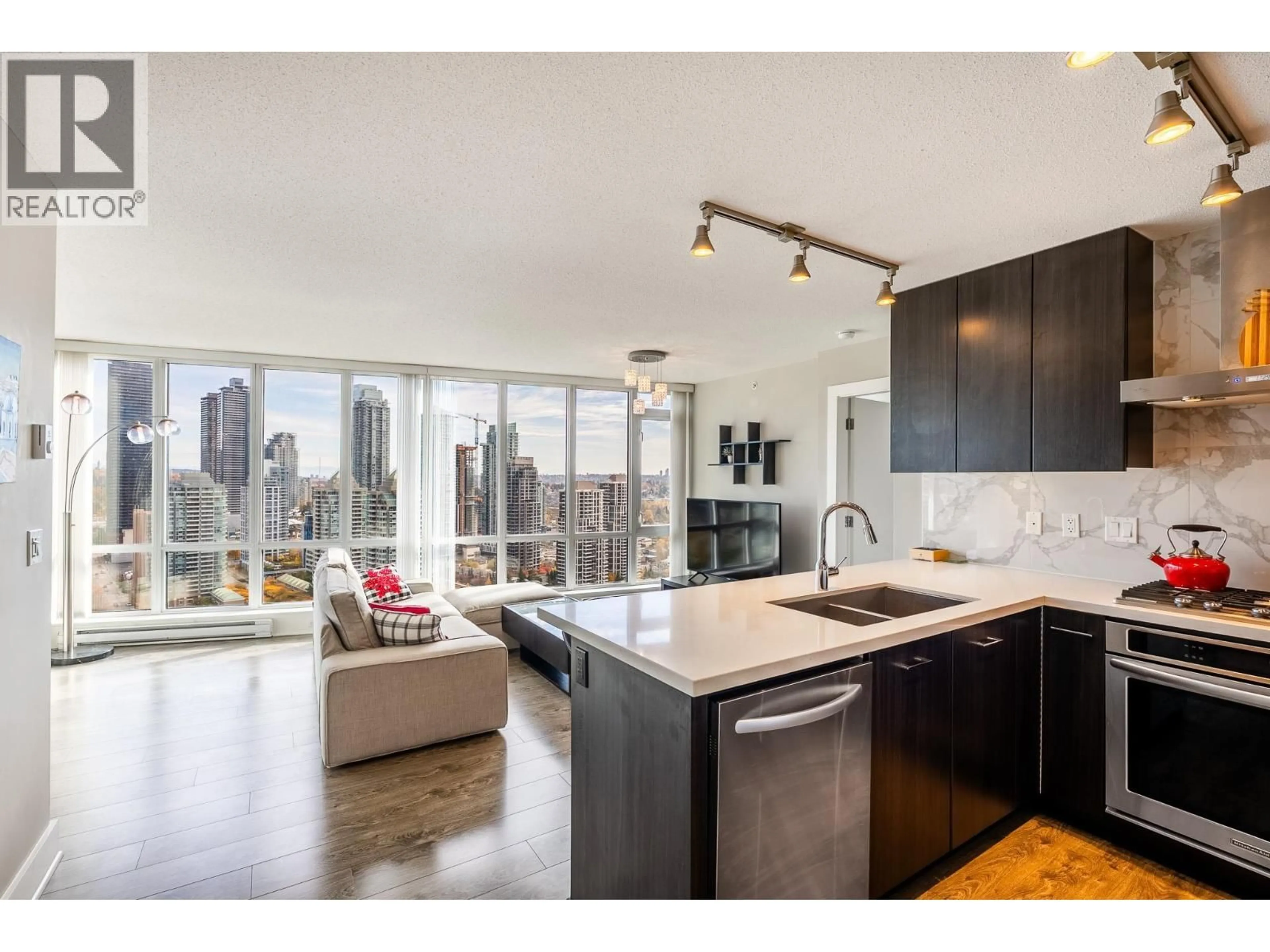 Open concept kitchen, unknown for 3309 - 4189 HALIFAX STREET, Burnaby British Columbia V5C0H9