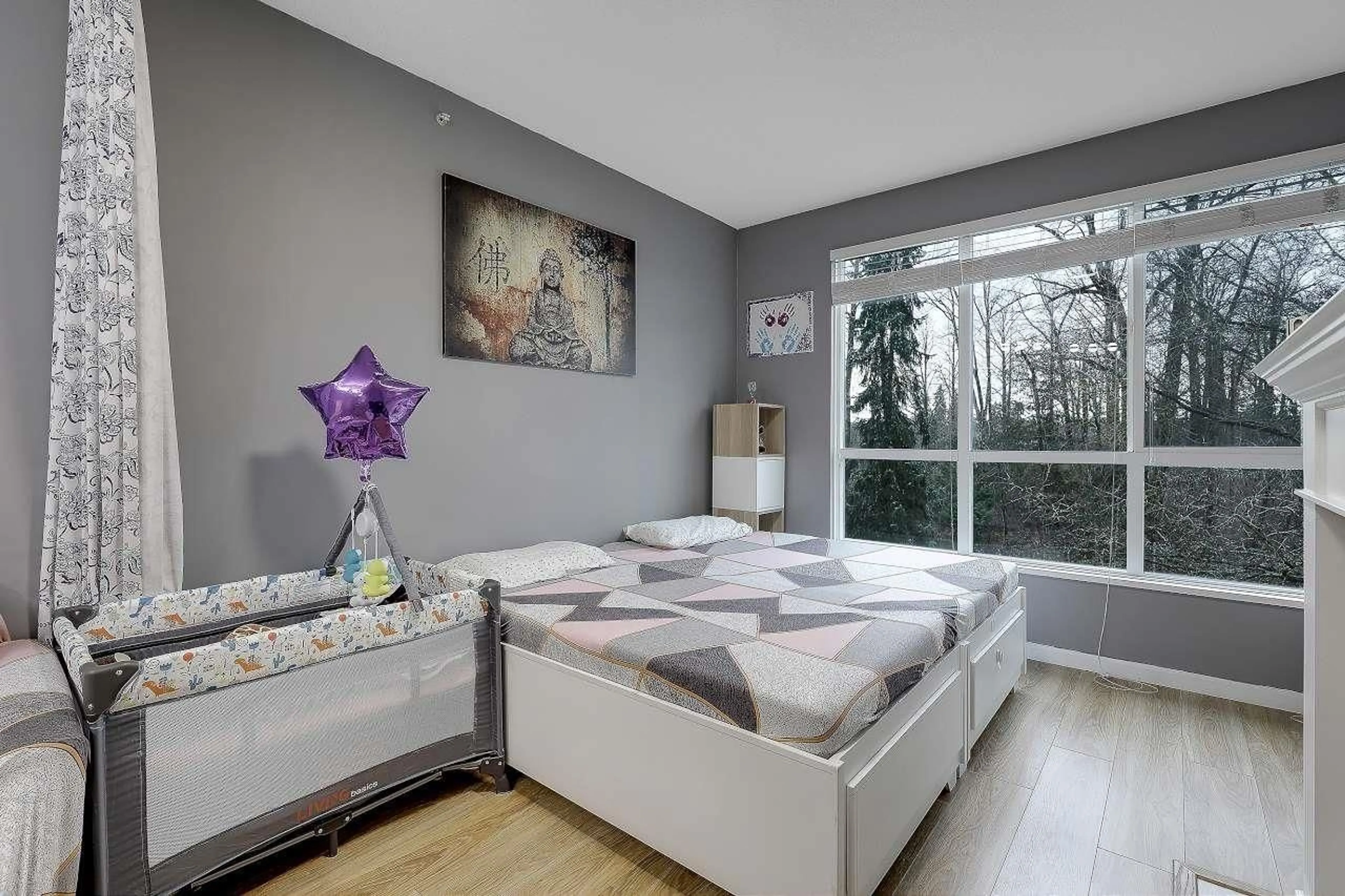 Bedroom with bed, unknown for 406 - 13860 70 AVENUE, Surrey British Columbia V3W0S1