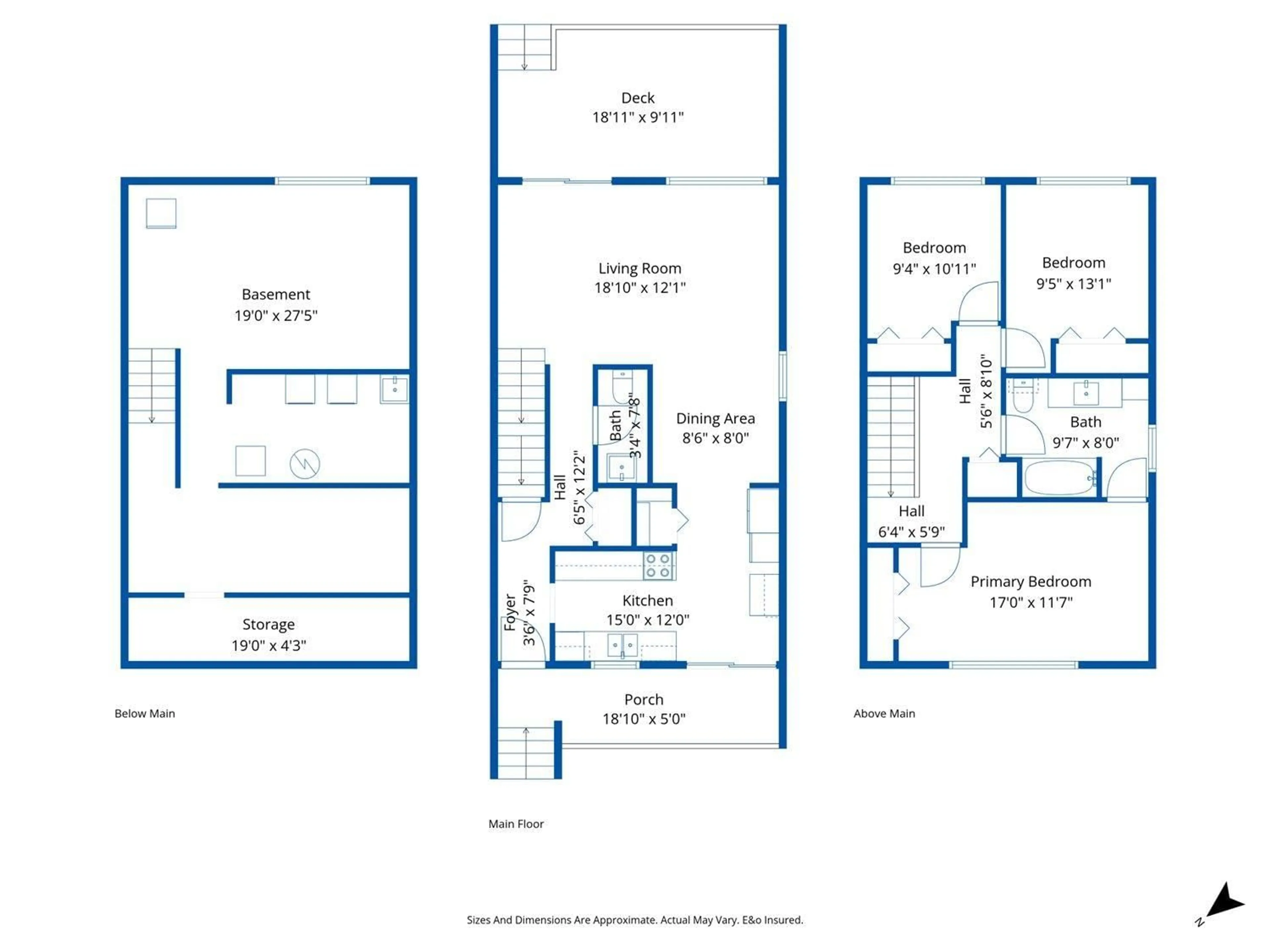 Floor plan for 1 - 9342 HAZEL STREET, Chilliwack British Columbia V2P5N2