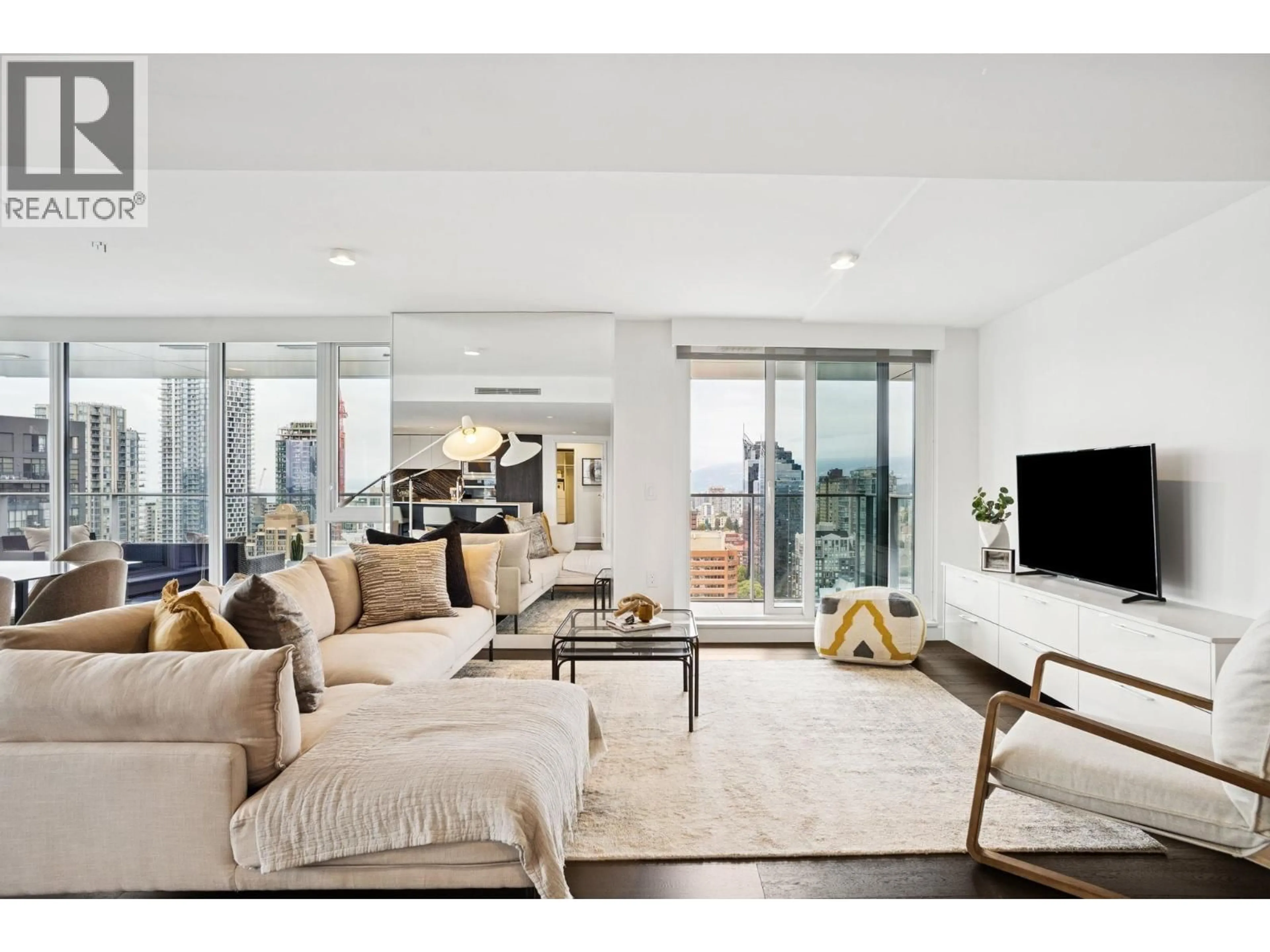 Living room with furniture, unknown for 3306 - 1111 RICHARDS STREET, Vancouver British Columbia V6B0S3