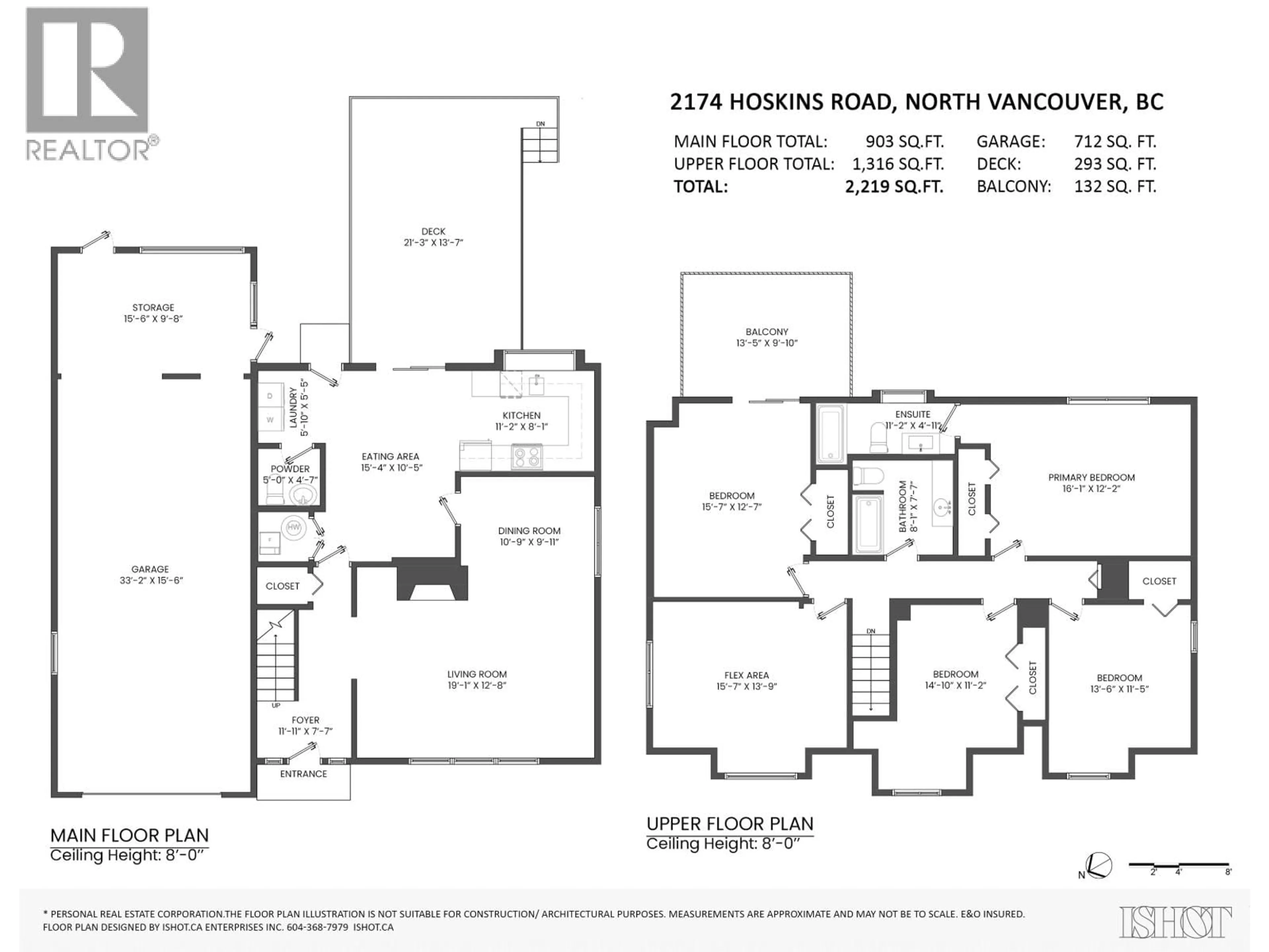 Floor plan for 2174 HOSKINS ROAD, North Vancouver British Columbia V7J3A3