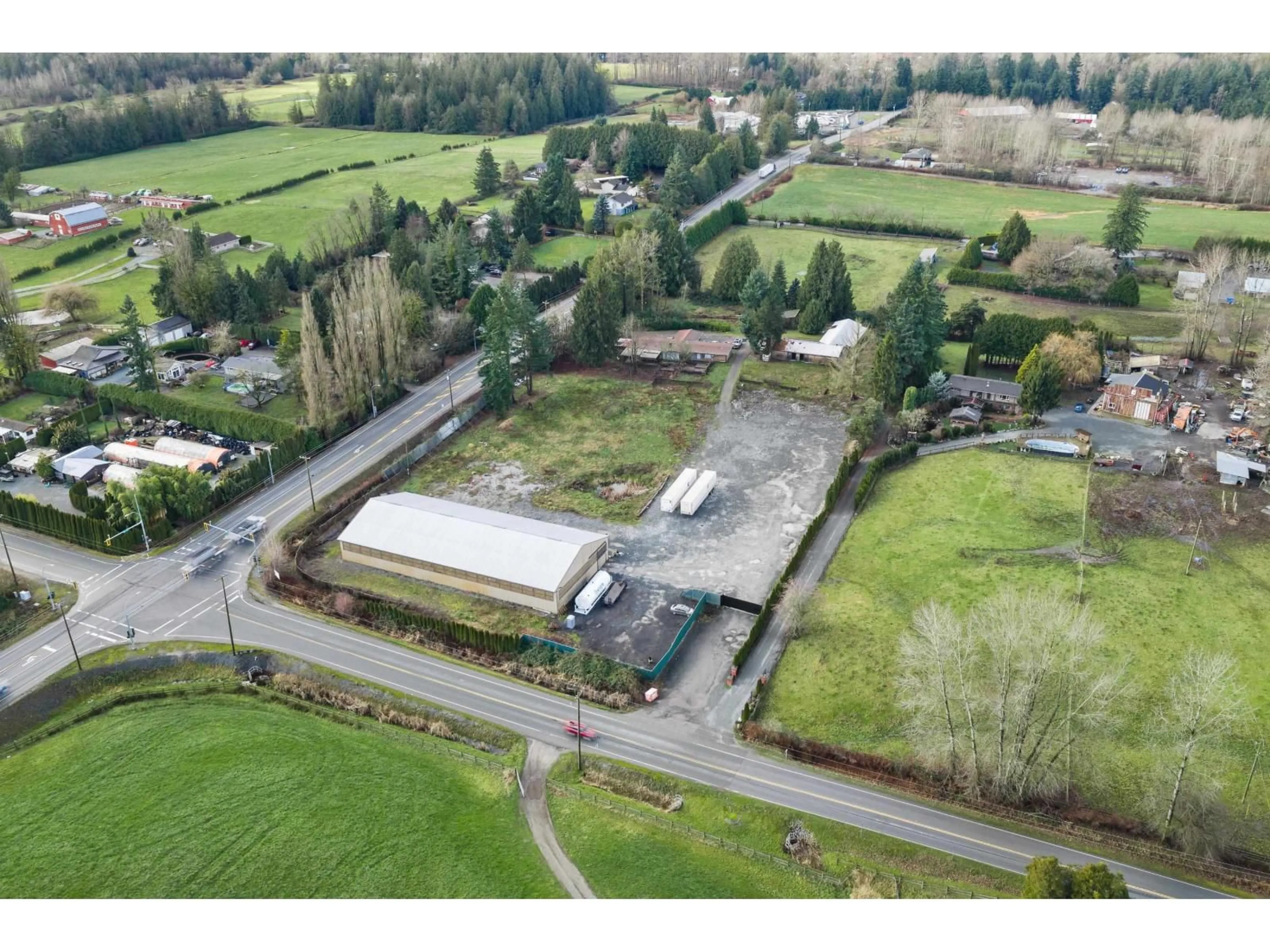 A pic from outside/outdoor area/front of a property/back of a property/a pic from drone, building for 24733 16 AVENUE, Langley British Columbia V2Z1J4