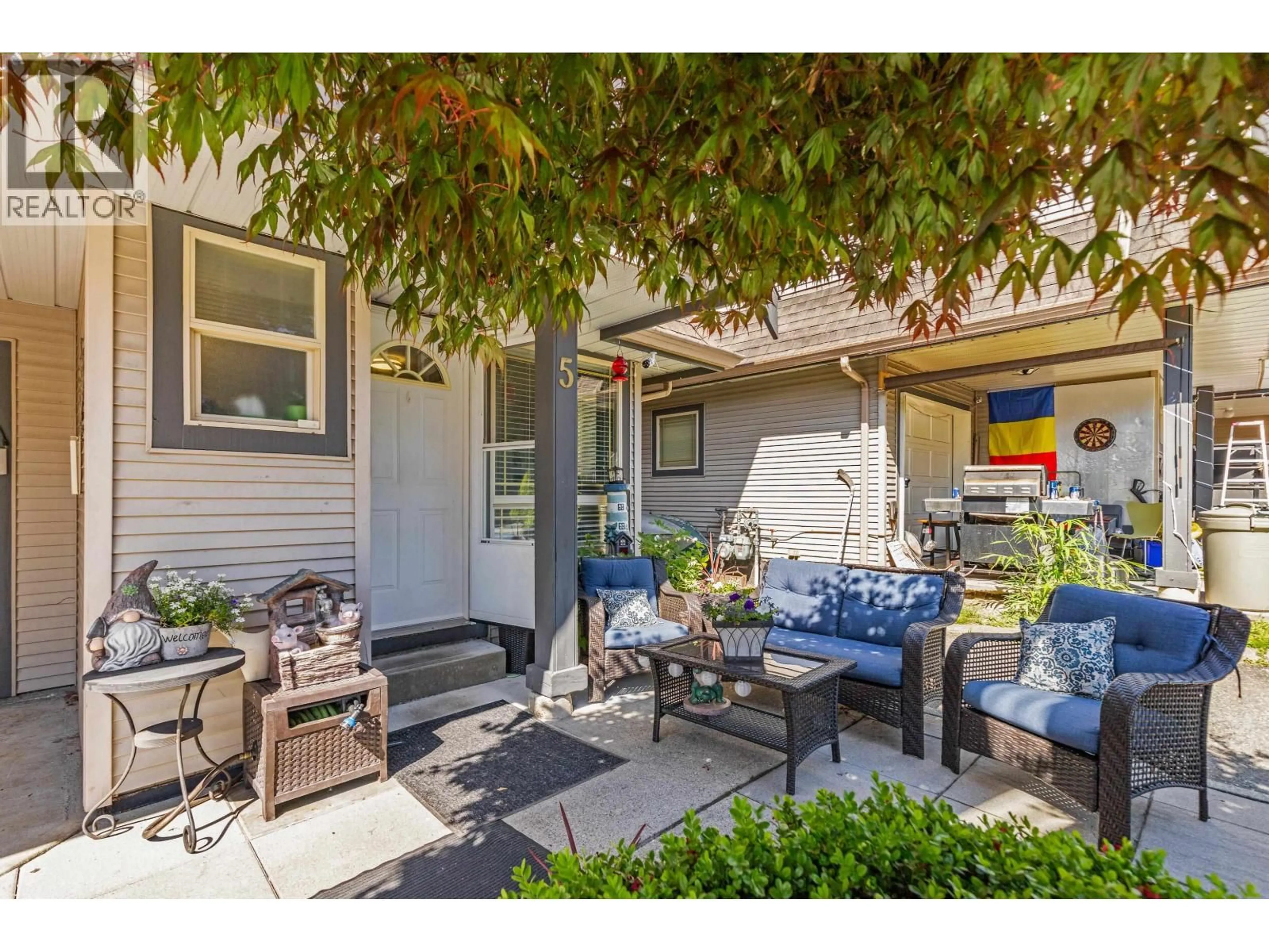 Patio, street for 5 - 22980 ABERNETHY LANE, Maple Ridge British Columbia V2X3N4