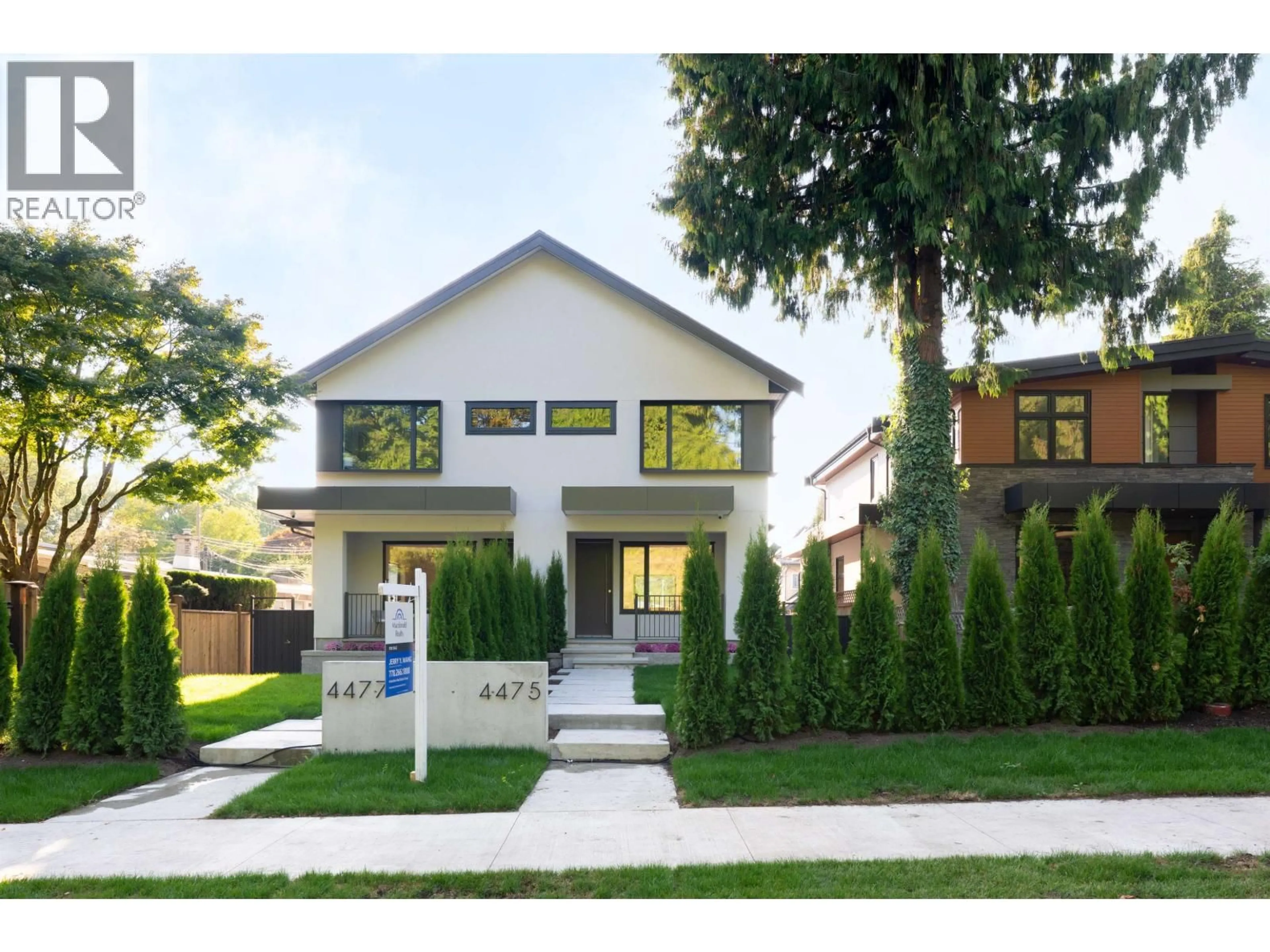 Home with brick exterior material, street for 4475 WALLACE STREET, Vancouver British Columbia V6S2J5