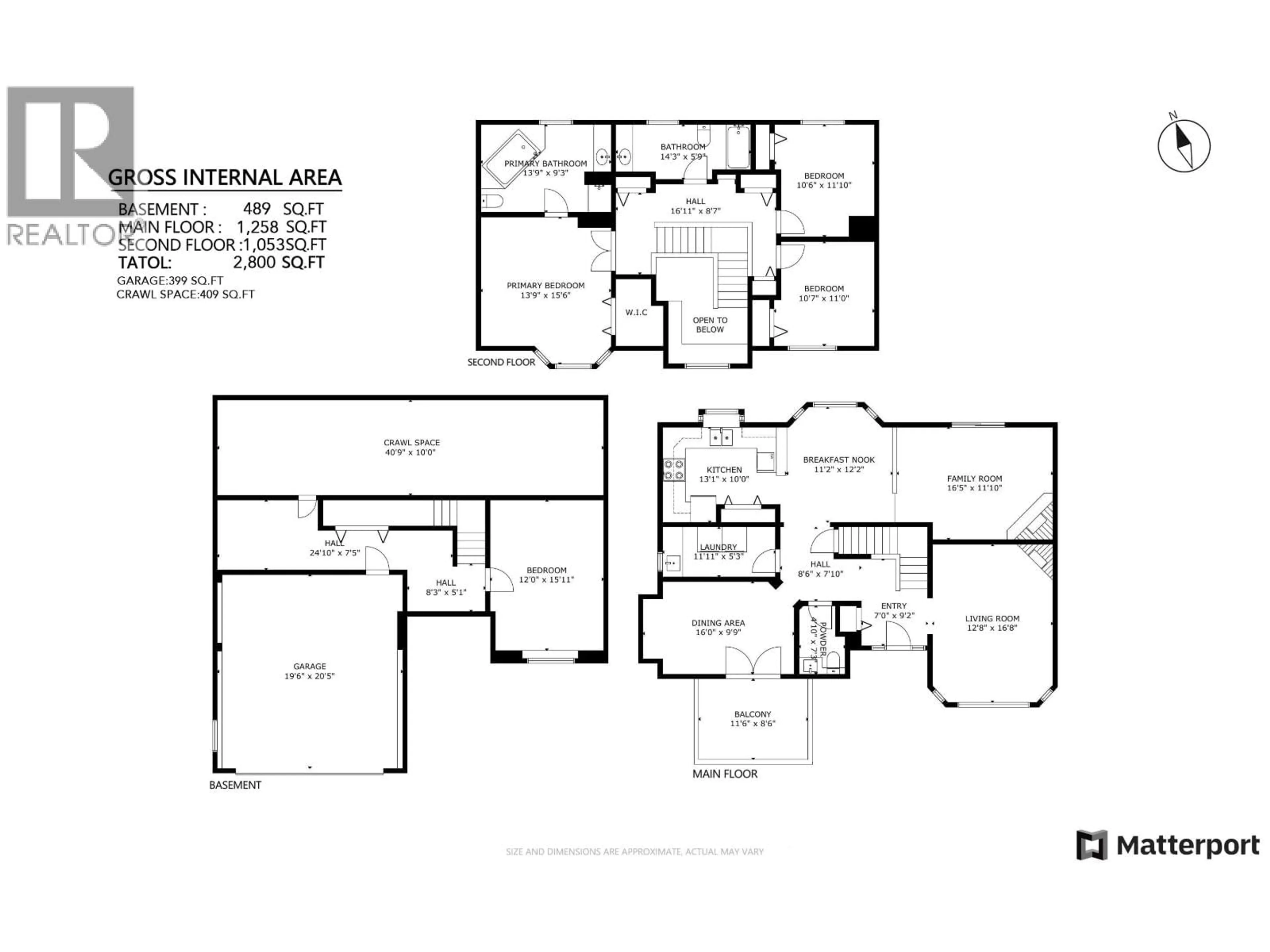 Floor plan for 2825 NASH DRIVE, Coquitlam British Columbia V3B6T1