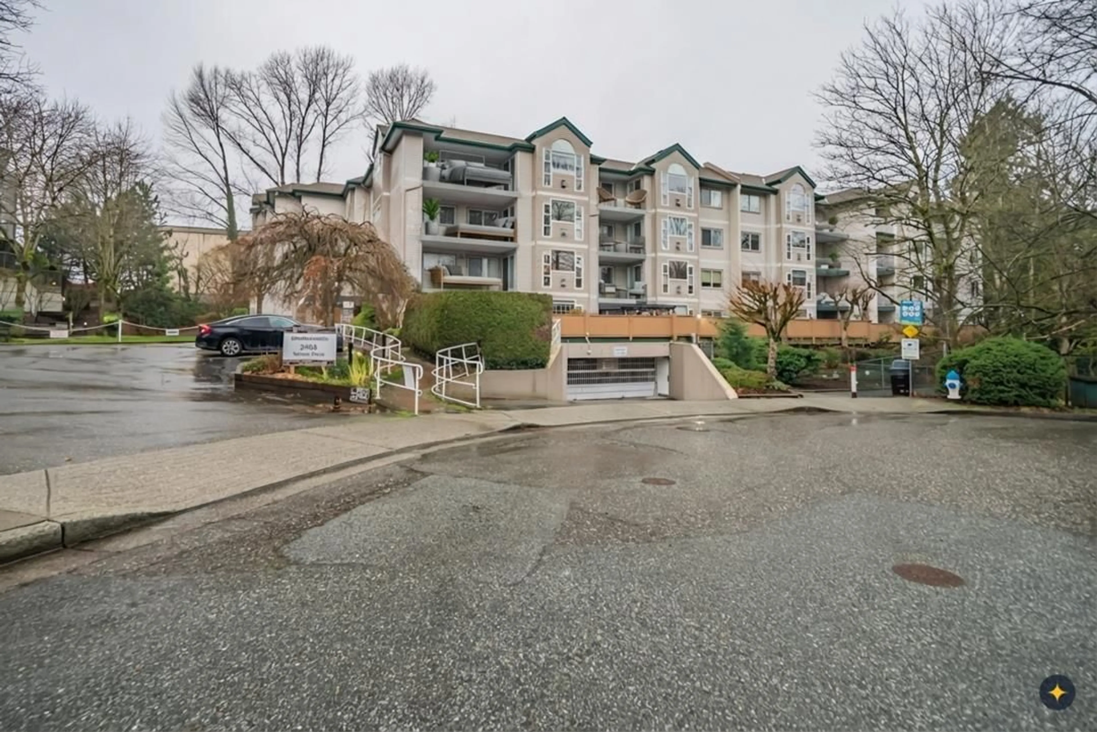 A pic from outside/outdoor area/front of a property/back of a property/a pic from drone, mountain view for 412 - 2963 NELSON PLACE, Abbotsford British Columbia V2S7L6