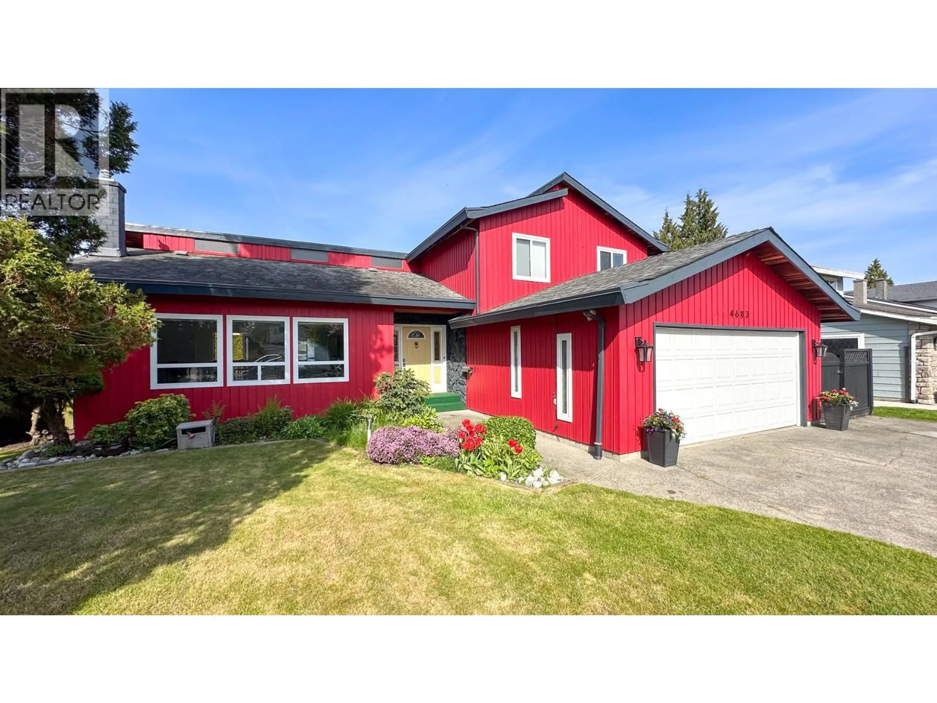 Home with vinyl exterior material, street for 4683 54 STREET, Delta British Columbia V4K3Y5