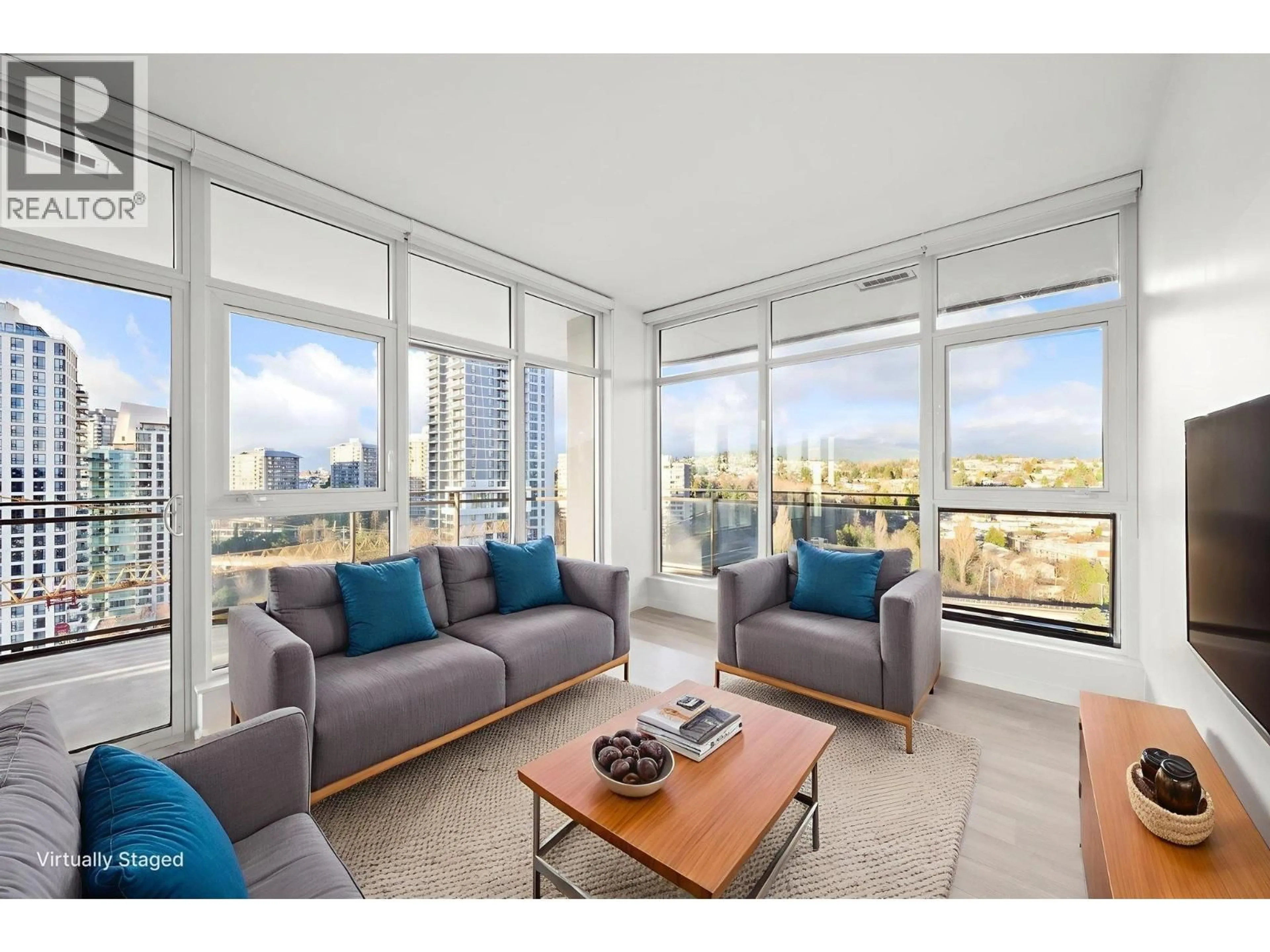 Living room with furniture, unknown for 1901 - 5311 GORING STREET, Burnaby British Columbia V5B0B5