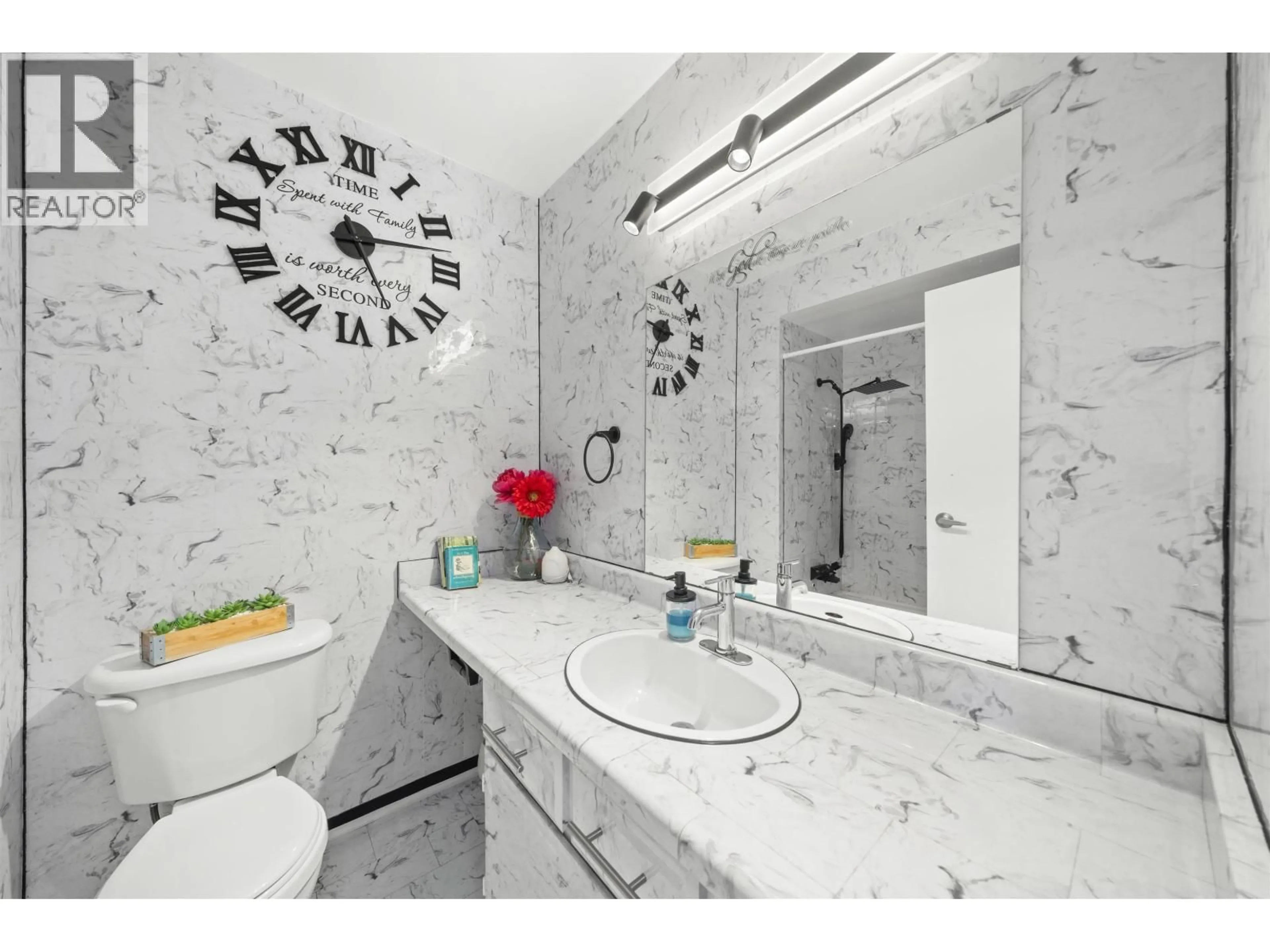 Standard bathroom, ceramic/tile floor for 203 - 8040 COLONIAL DRIVE, Richmond British Columbia V7C4V1