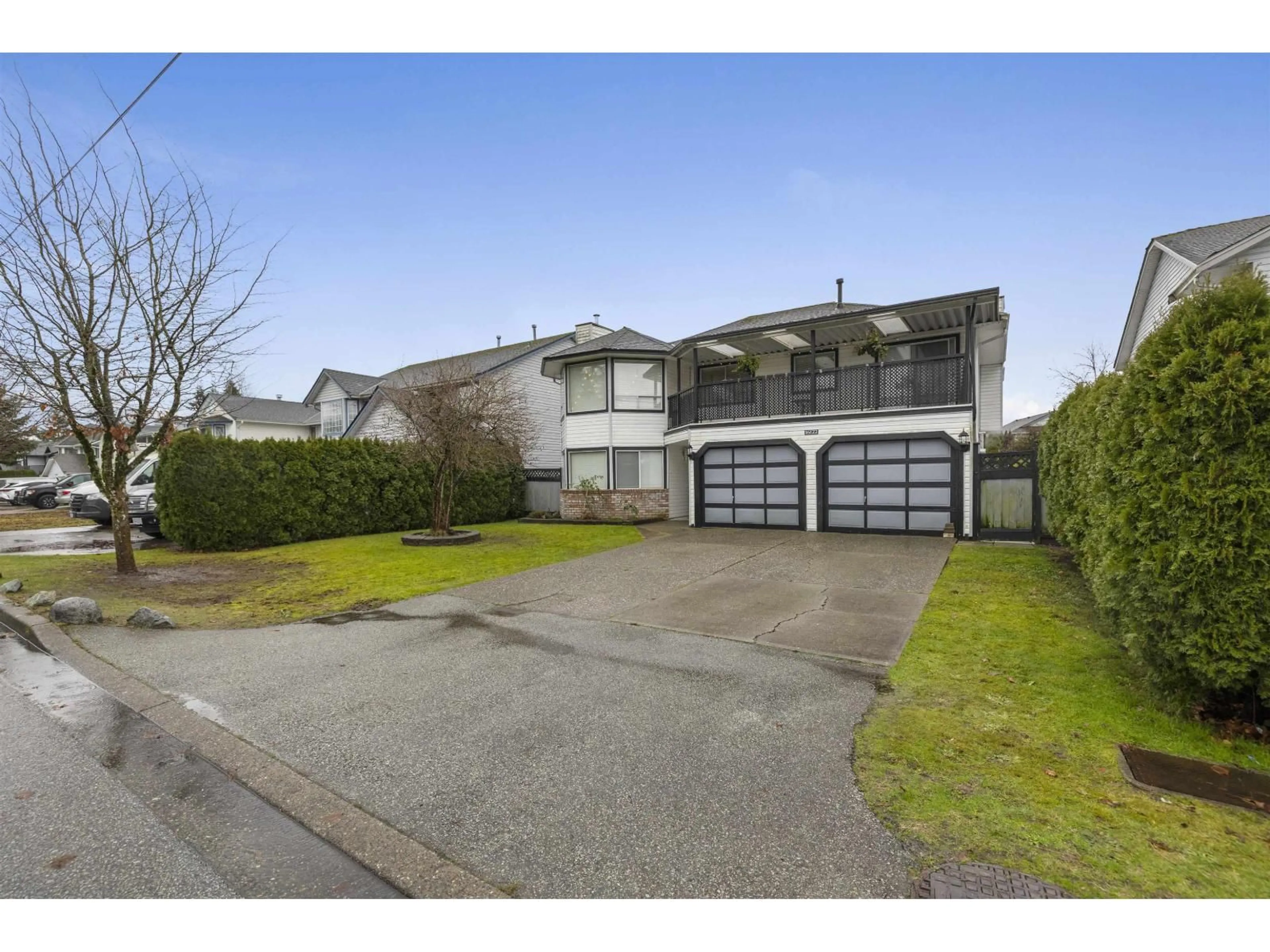 A pic from outside/outdoor area/front of a property/back of a property/a pic from drone, street for 16122 92 AVENUE, Surrey British Columbia V4N3C4