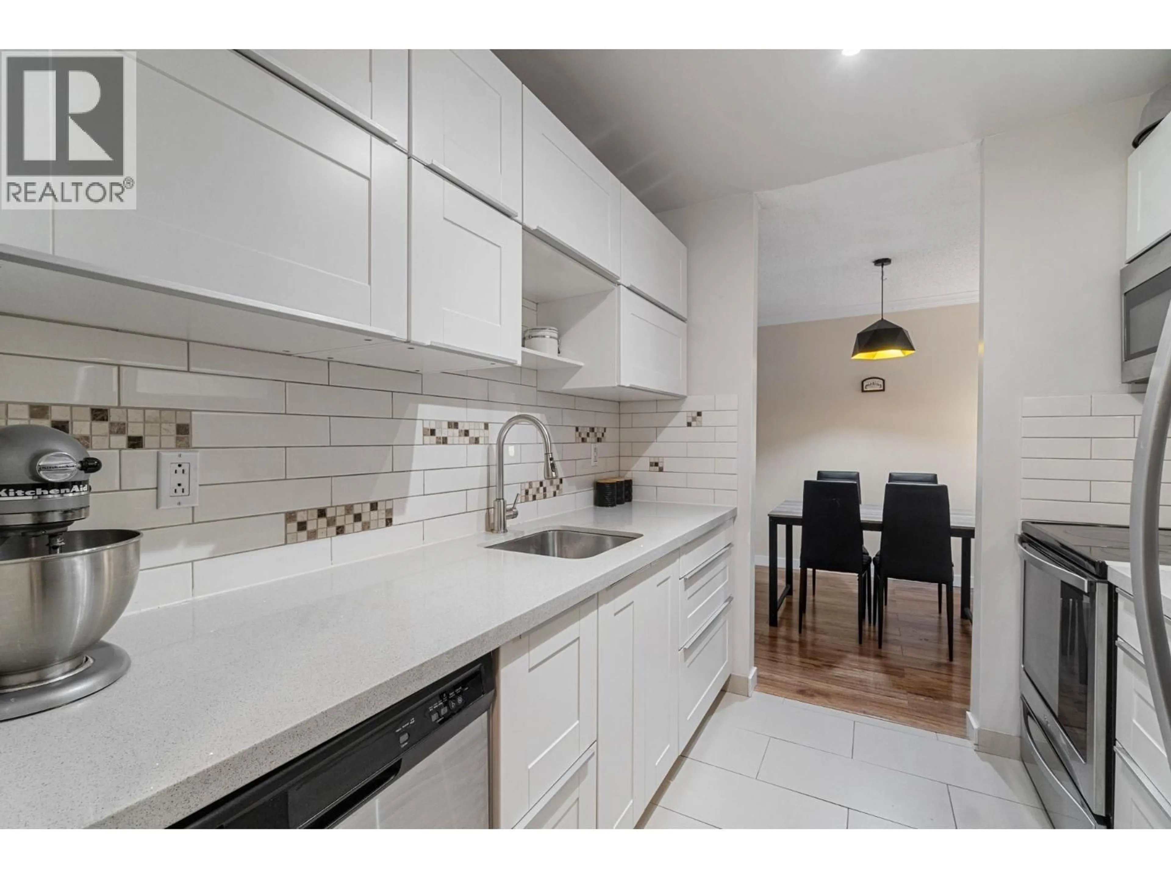Standard kitchen, ceramic/tile floor for 118 - 7431 MINORU BOULEVARD, Richmond British Columbia V6Y1Z3