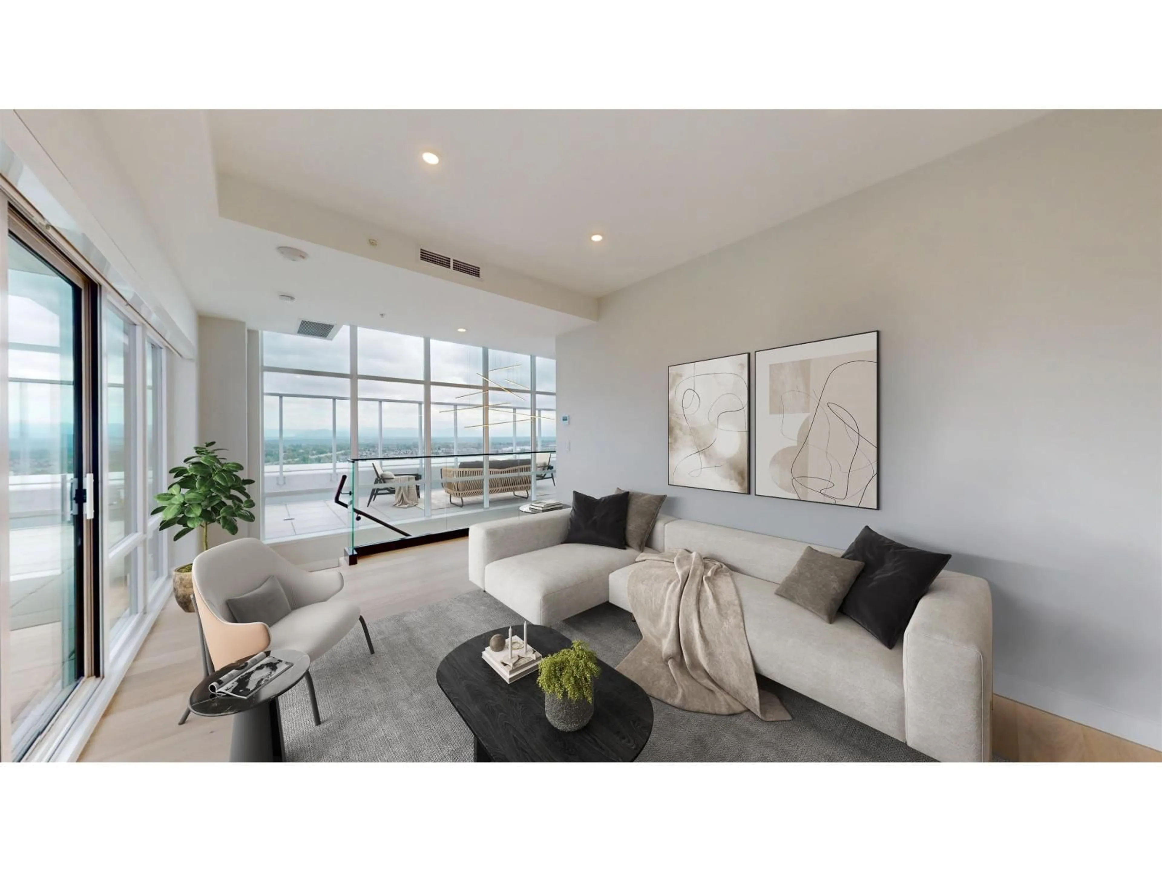 Living room with furniture, unknown for 3404 - 8551 201 STREET, Langley British Columbia V2Y3Y5