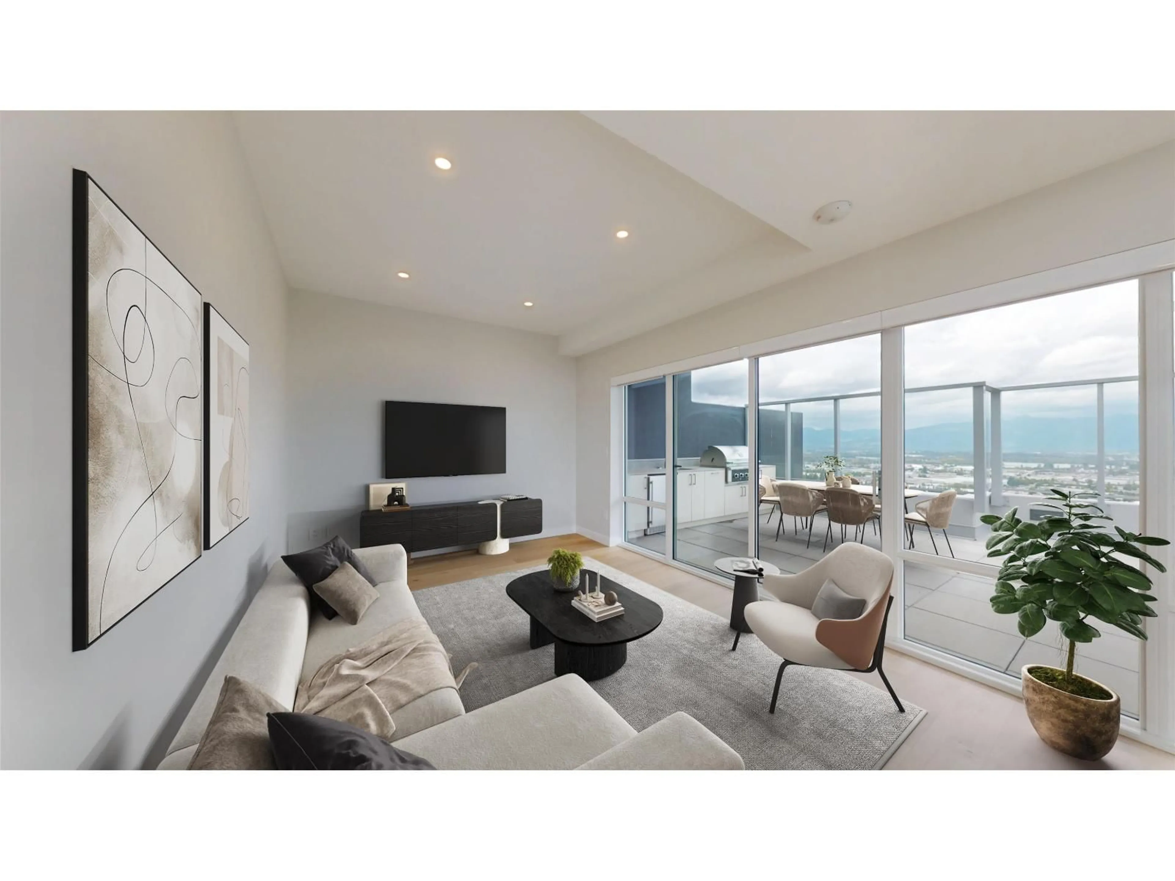 Living room with furniture, unknown for 3404 - 8551 201 STREET, Langley British Columbia V2Y3Y5