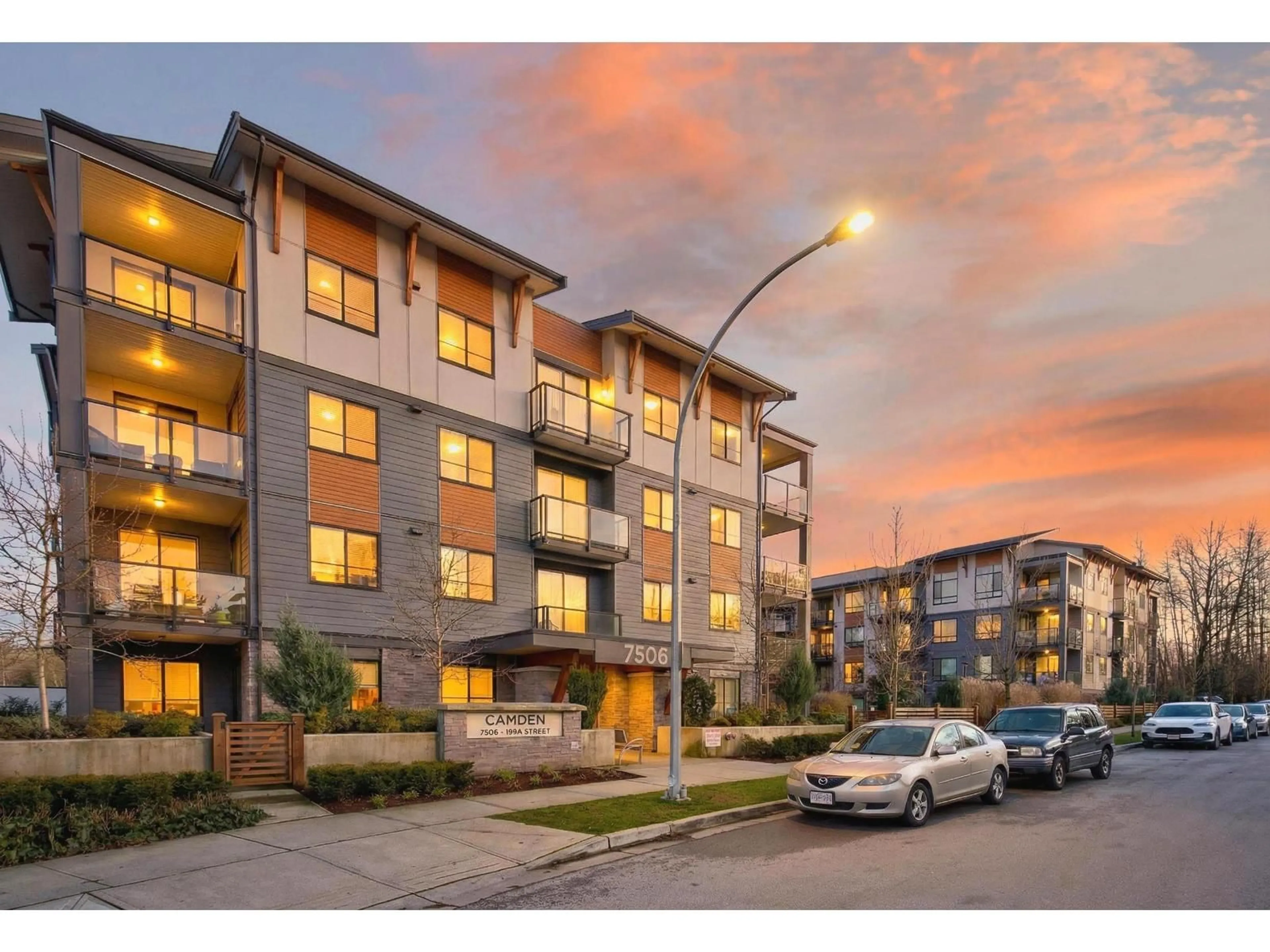 A pic from outside/outdoor area/front of a property/back of a property/a pic from drone, unknown for 412 - 7506 199A STREET, Langley British Columbia V2Y3K9