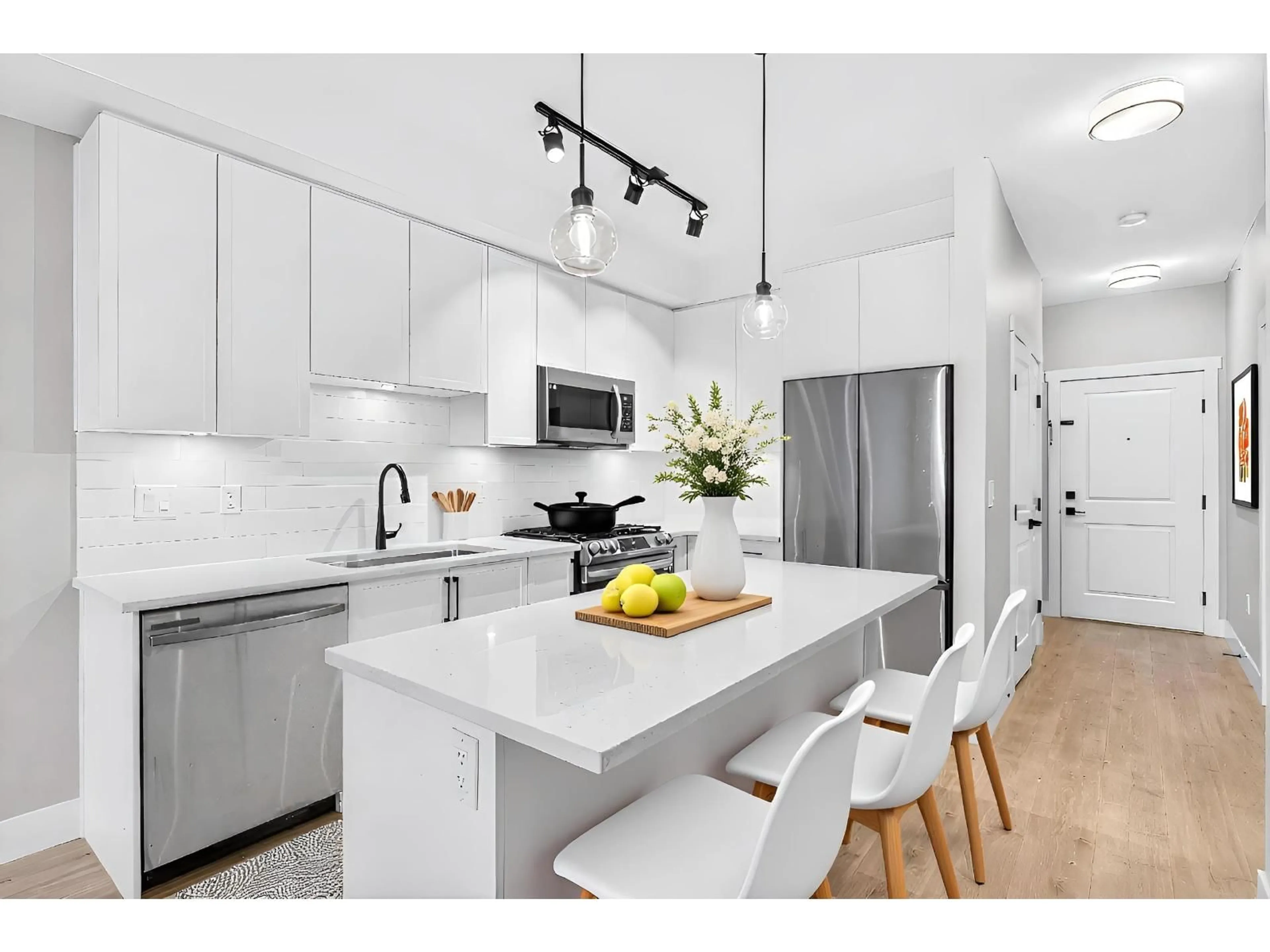 Open concept kitchen, unknown for 412 - 7506 199A STREET, Langley British Columbia V2Y3K9